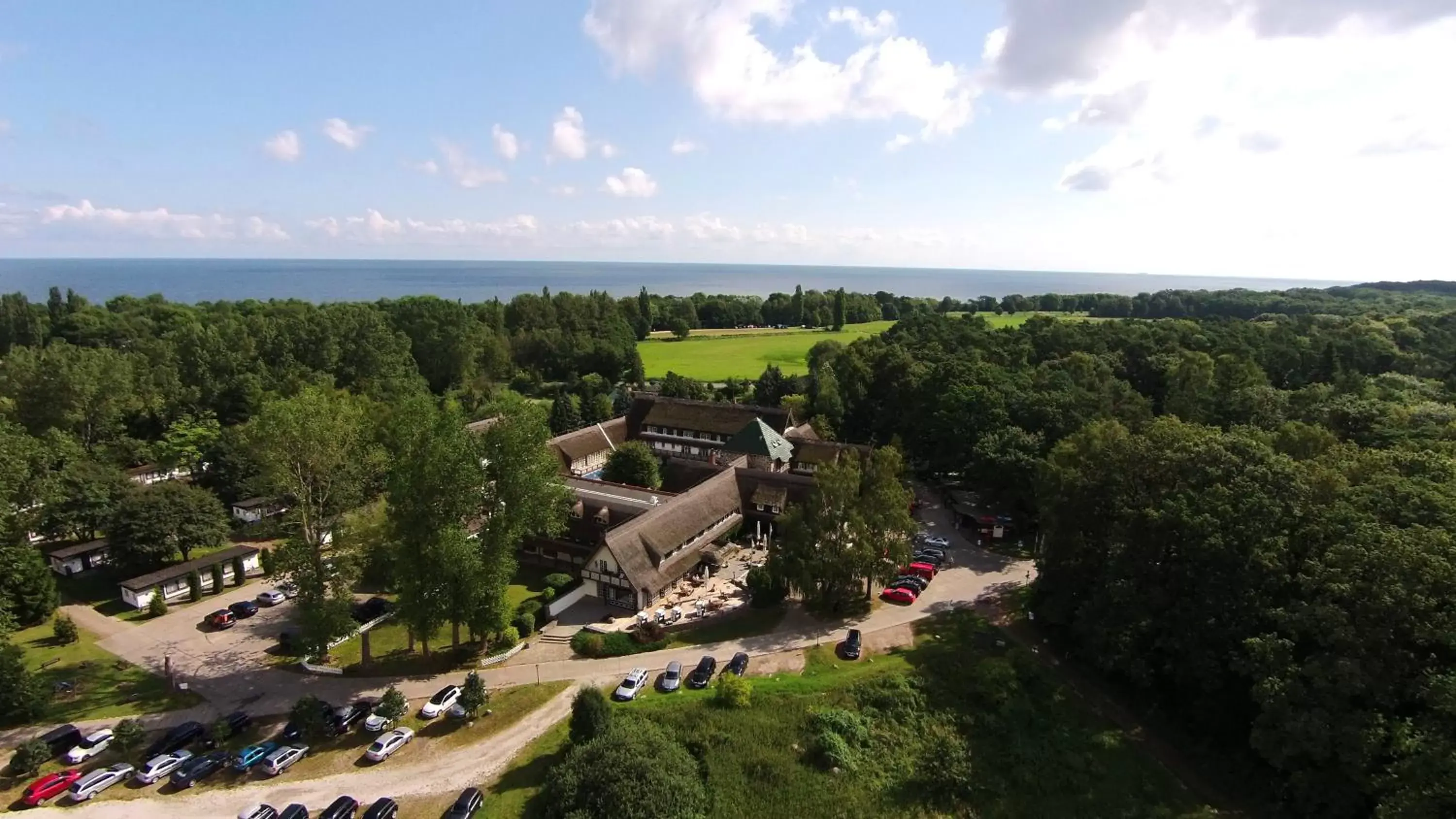 Bird's-eye View in Hotel Forsthaus Damerow