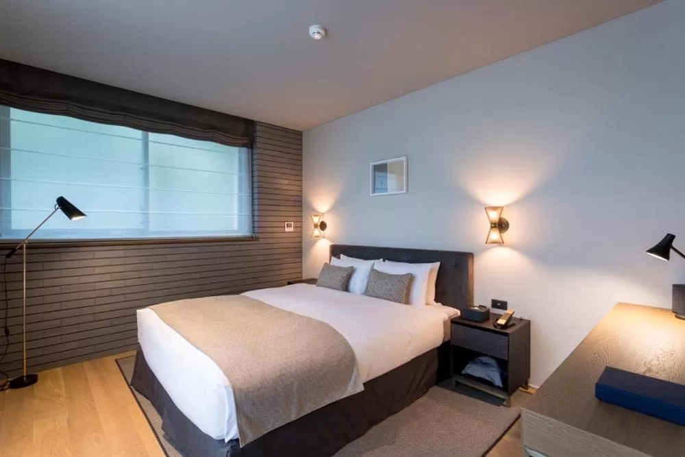 Bed in HOTEL CANATA KYOTO