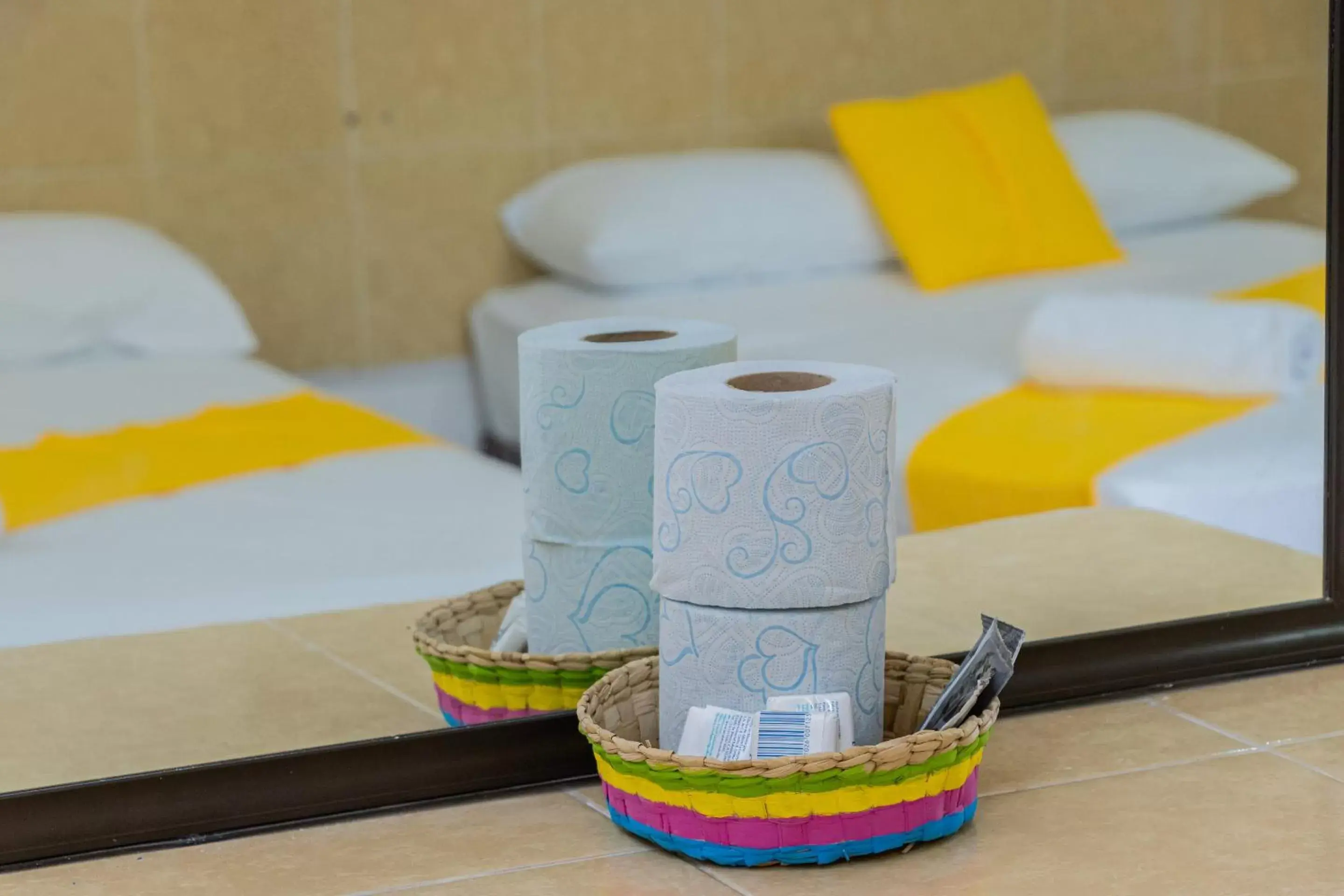 Bedroom in OYO Hotel Marías,Aeropuerto Internacional de Chetumal