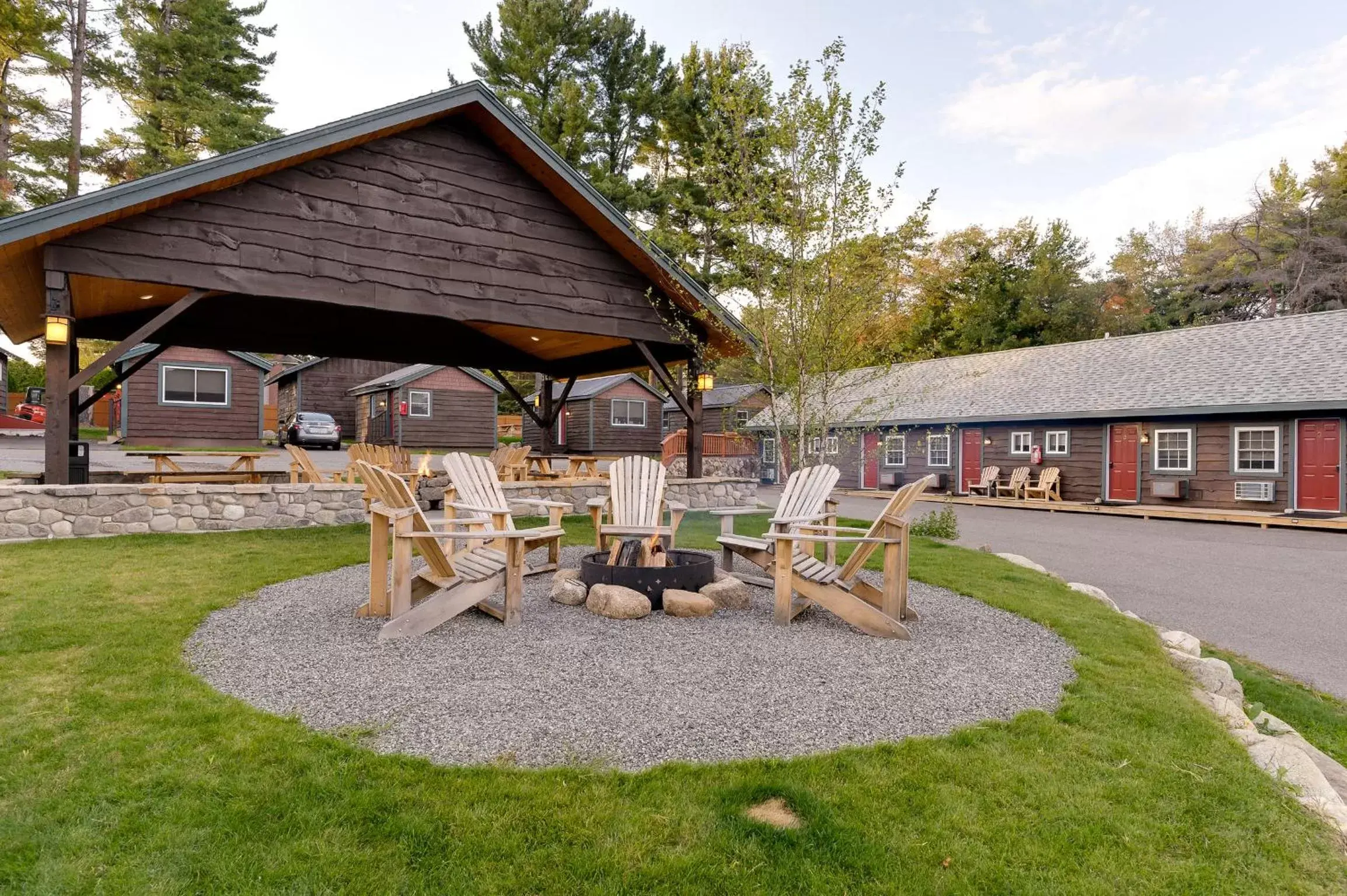 Property building in Cobble Mountain Lodge