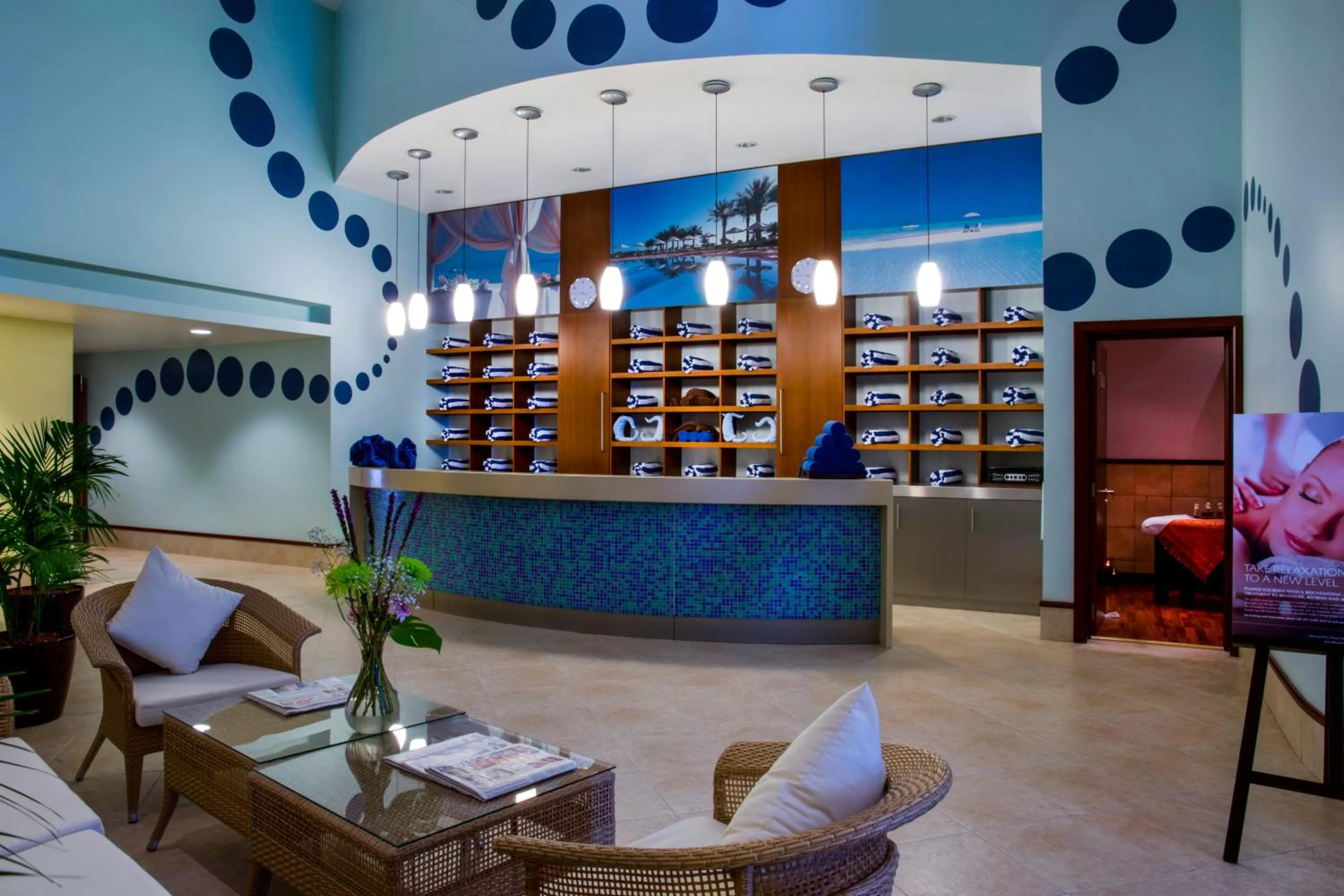 Spa and wellness centre/facilities in Danat Jebel Dhanna Resort