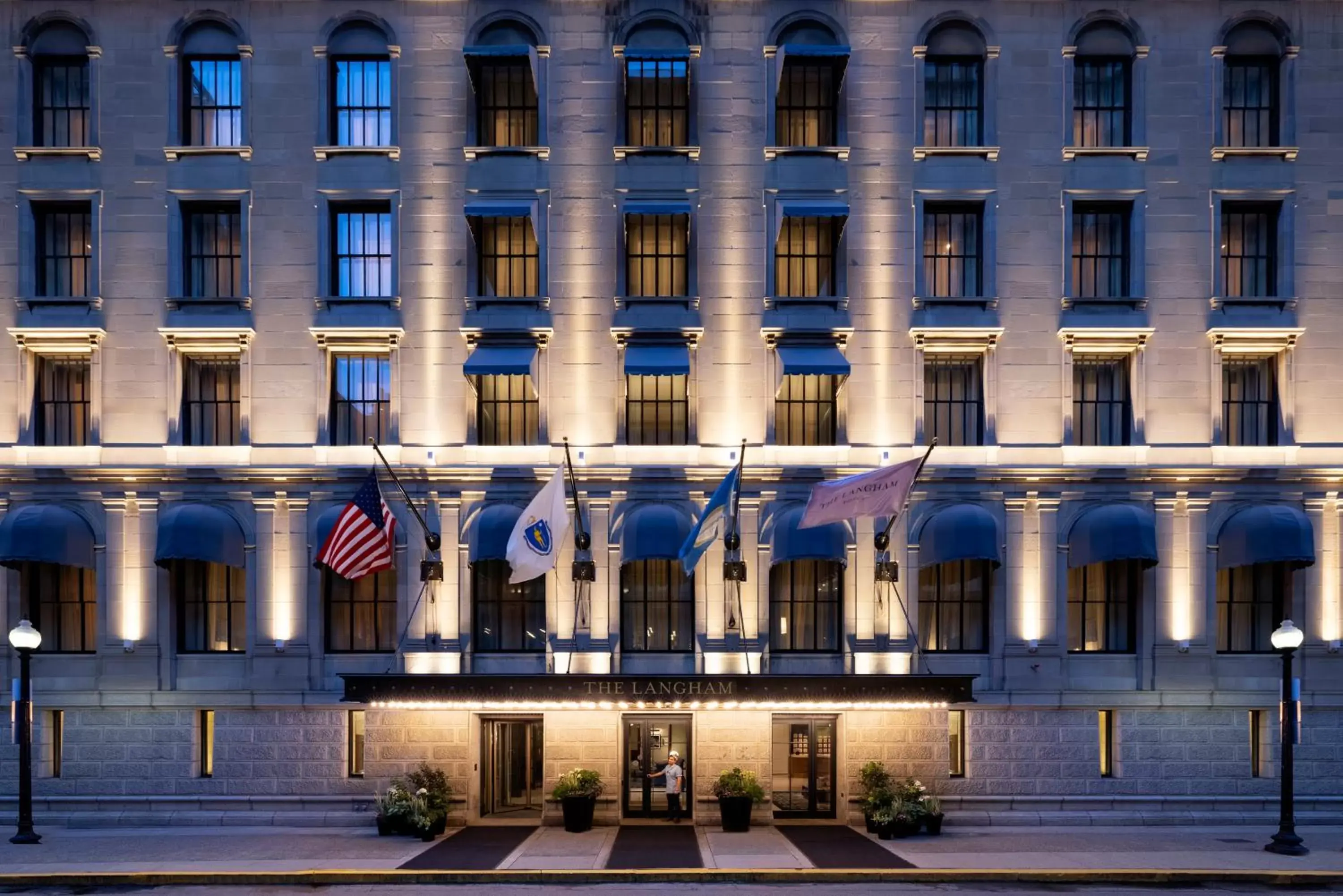 Property building in The Langham, Boston Property building in The Langham, Boston