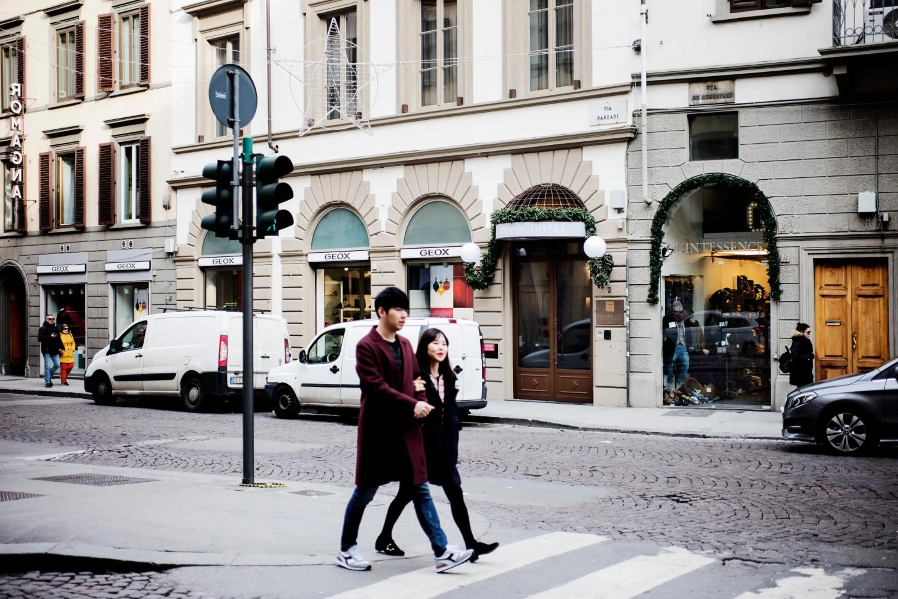 Facade/entrance in The Frame Hotel