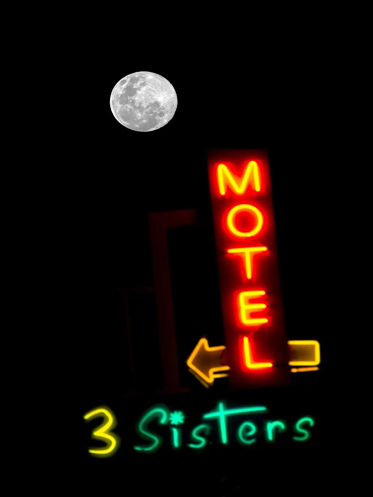 Property logo or sign in 3 Sisters Motel