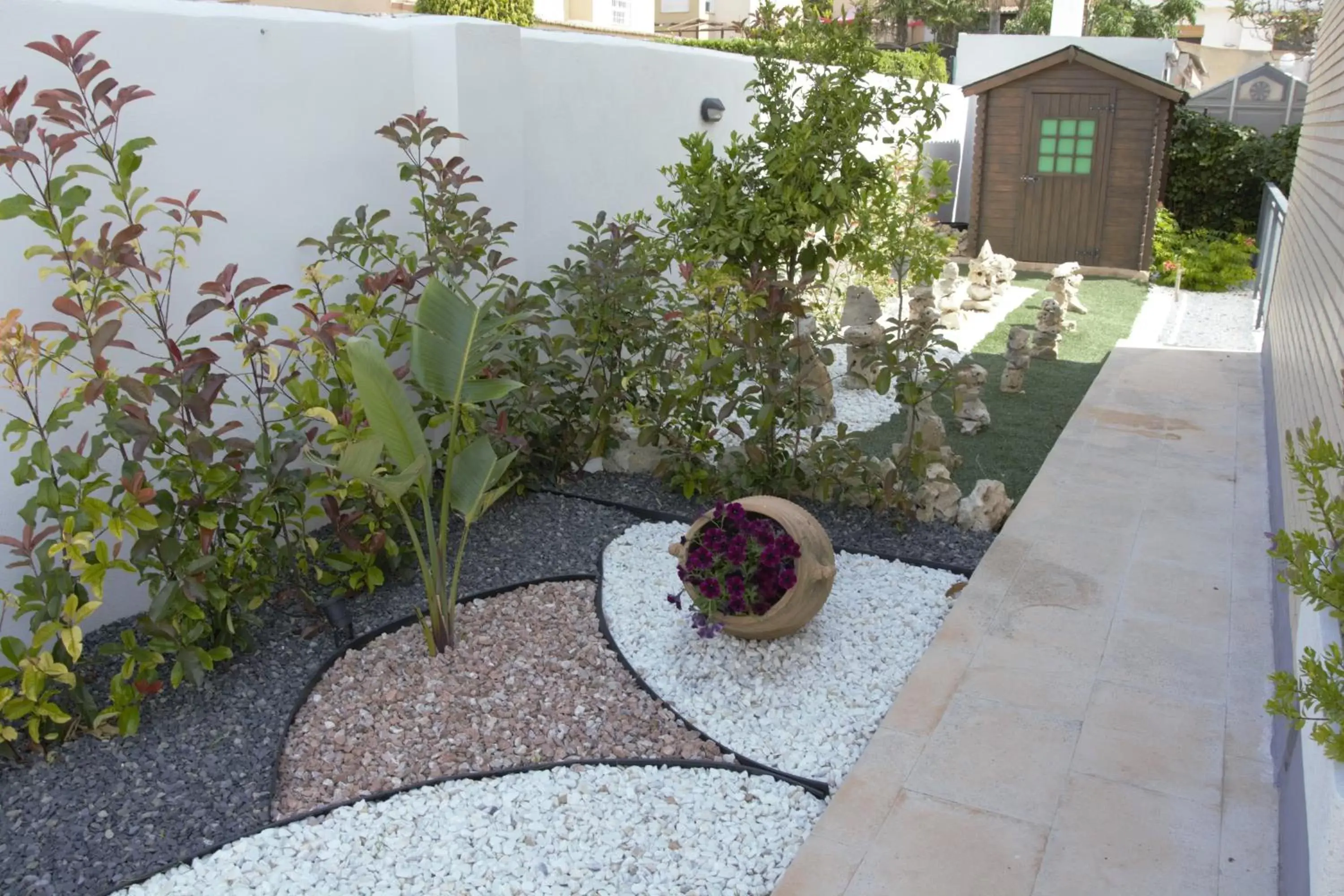 Area and facilities, Garden in Hotel Vista al Sol