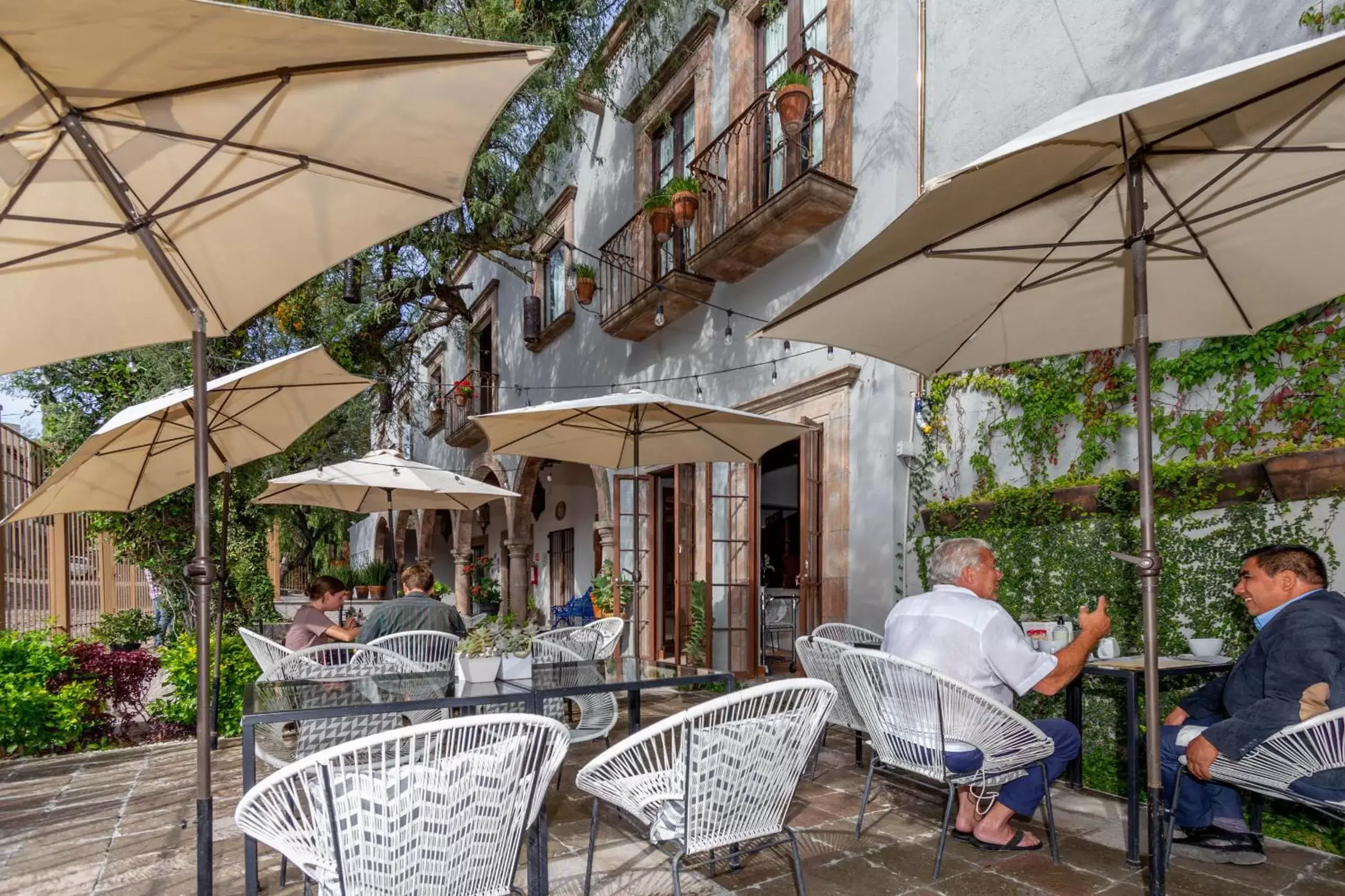 Restaurant/places to eat, Patio/Outdoor Area in Casa Goyri San Miguel de Allende