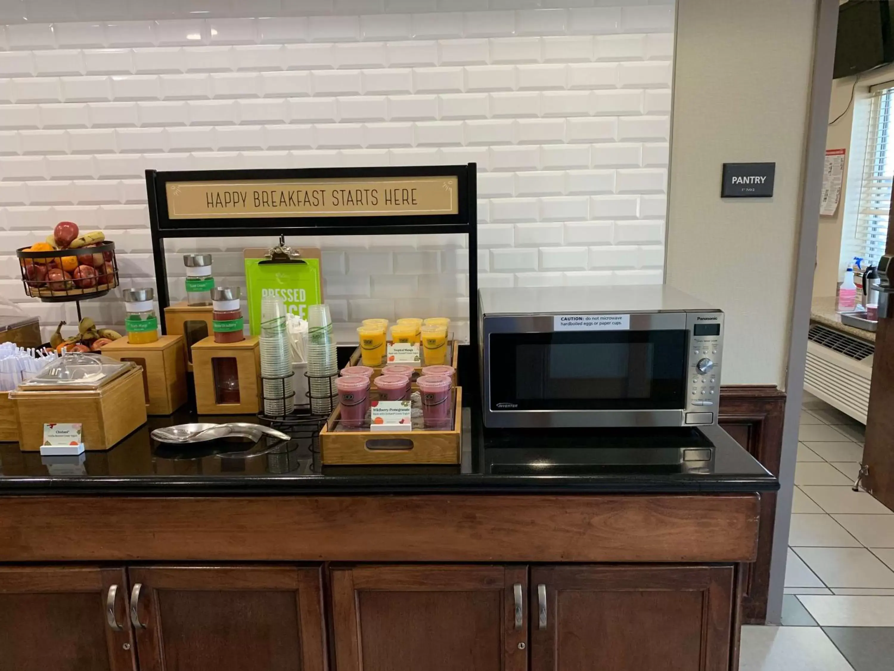 Breakfast in Hampton Inn Fort Stockton Breakfast in Hampton Inn Fort Stockton