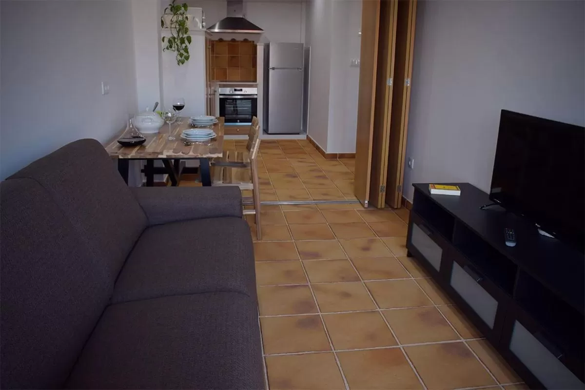 Kitchen or kitchenette in Pincheiro Apartamentos Turísticos