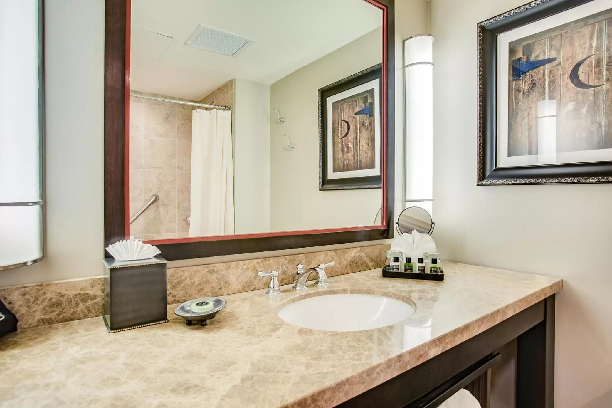Bathroom in Overton Hotel and Conference Center