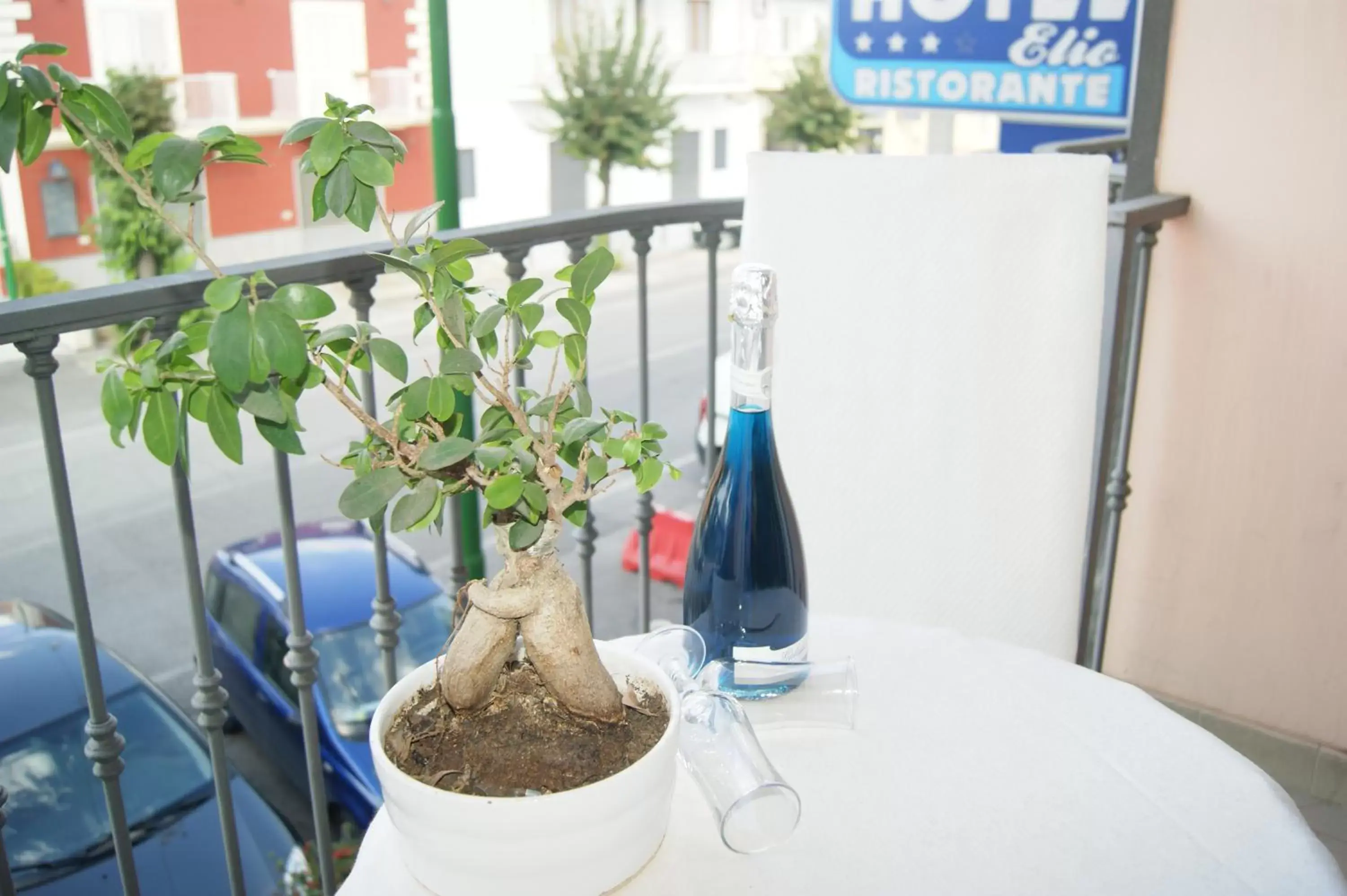 Balcony/Terrace, Drinks in Hotel Elio