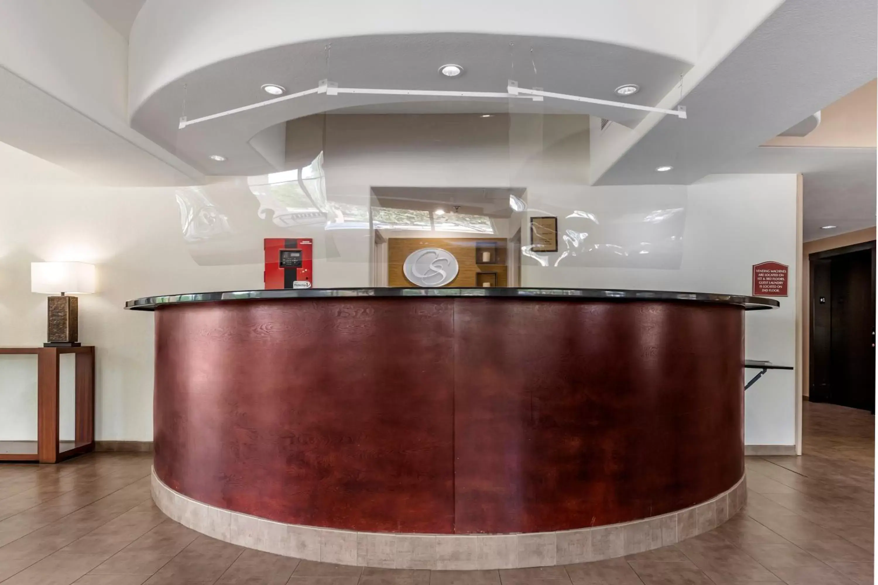 Lobby or reception in Comfort Suites Medical Center near Six Flags Lobby or reception in Comfort Suites Medical Center near Six Flags