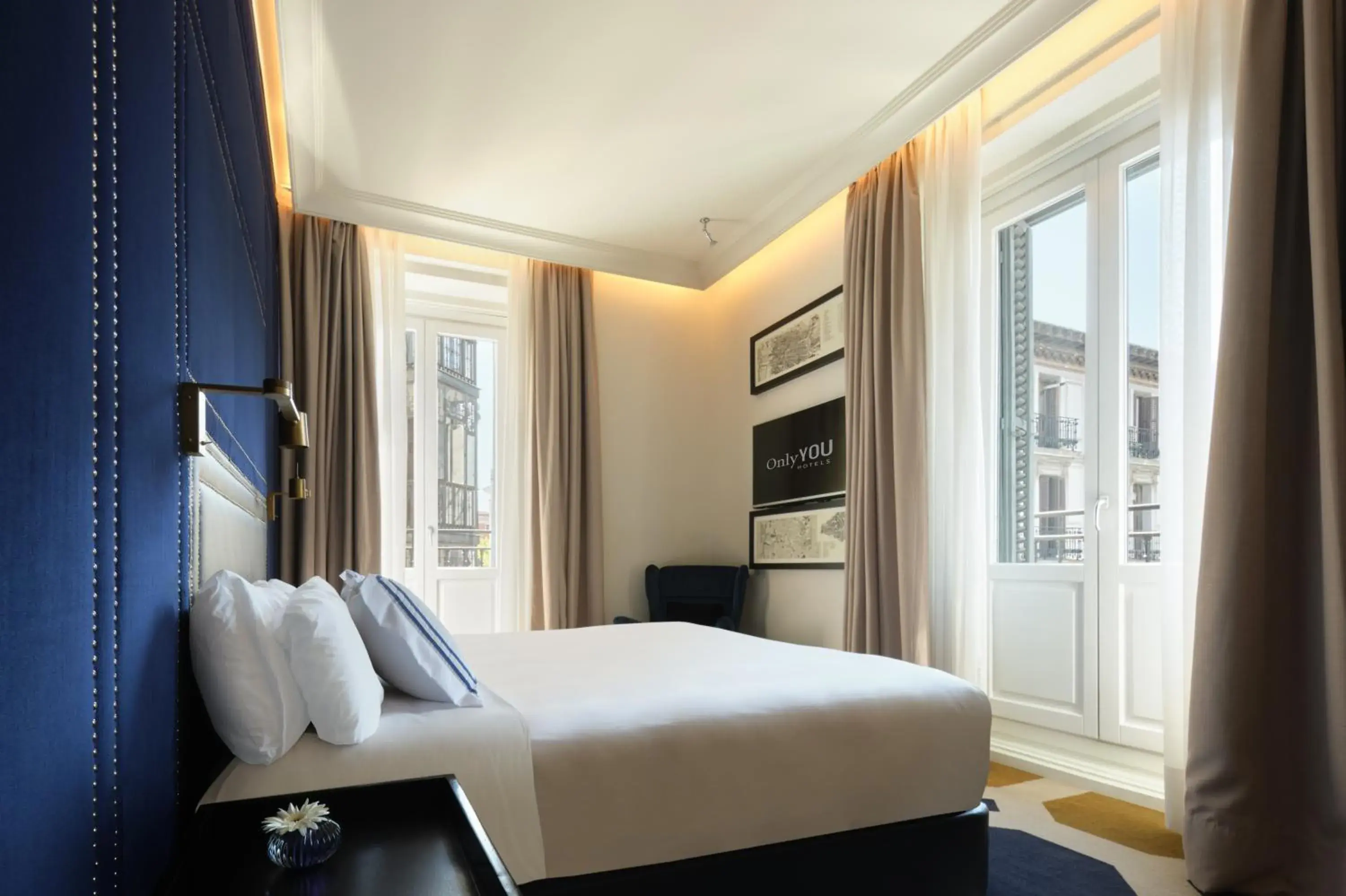 Bed in Only YOU Boutique Hotel Madrid