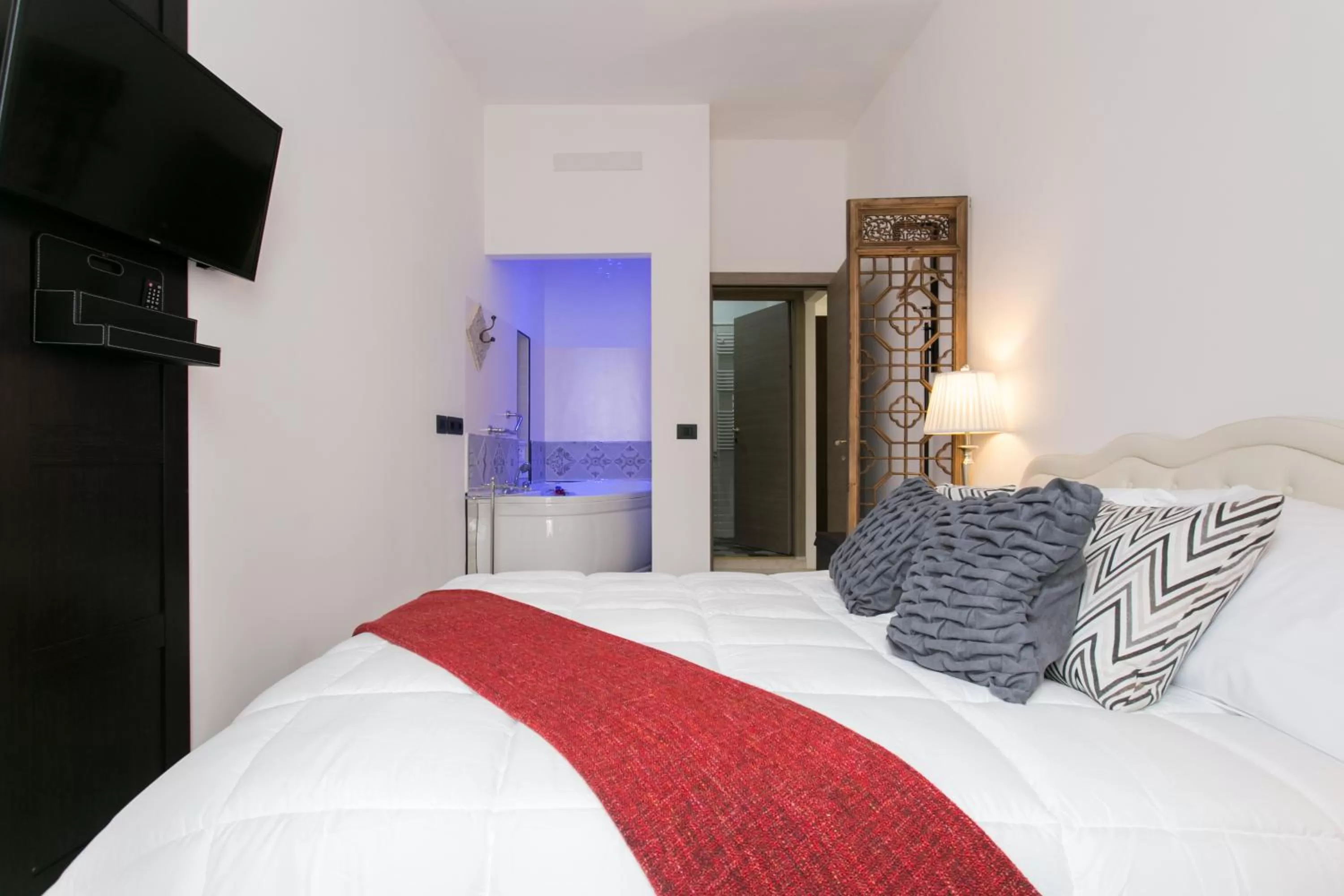 Bedroom, Bed in Aparthotel Dei Mercanti