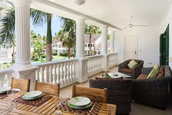 Balcony/Terrace, Seating Area in Hoteles Josefina Las Terrenas