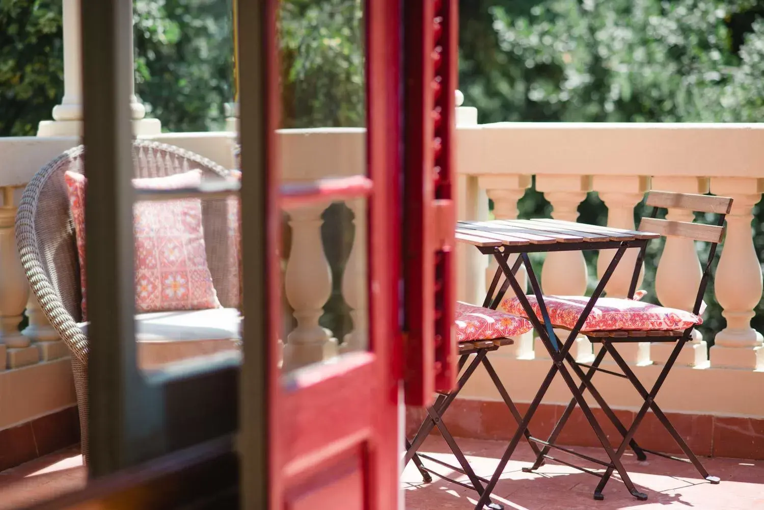 Balcony/Terrace in Hotel Torre Barcelona