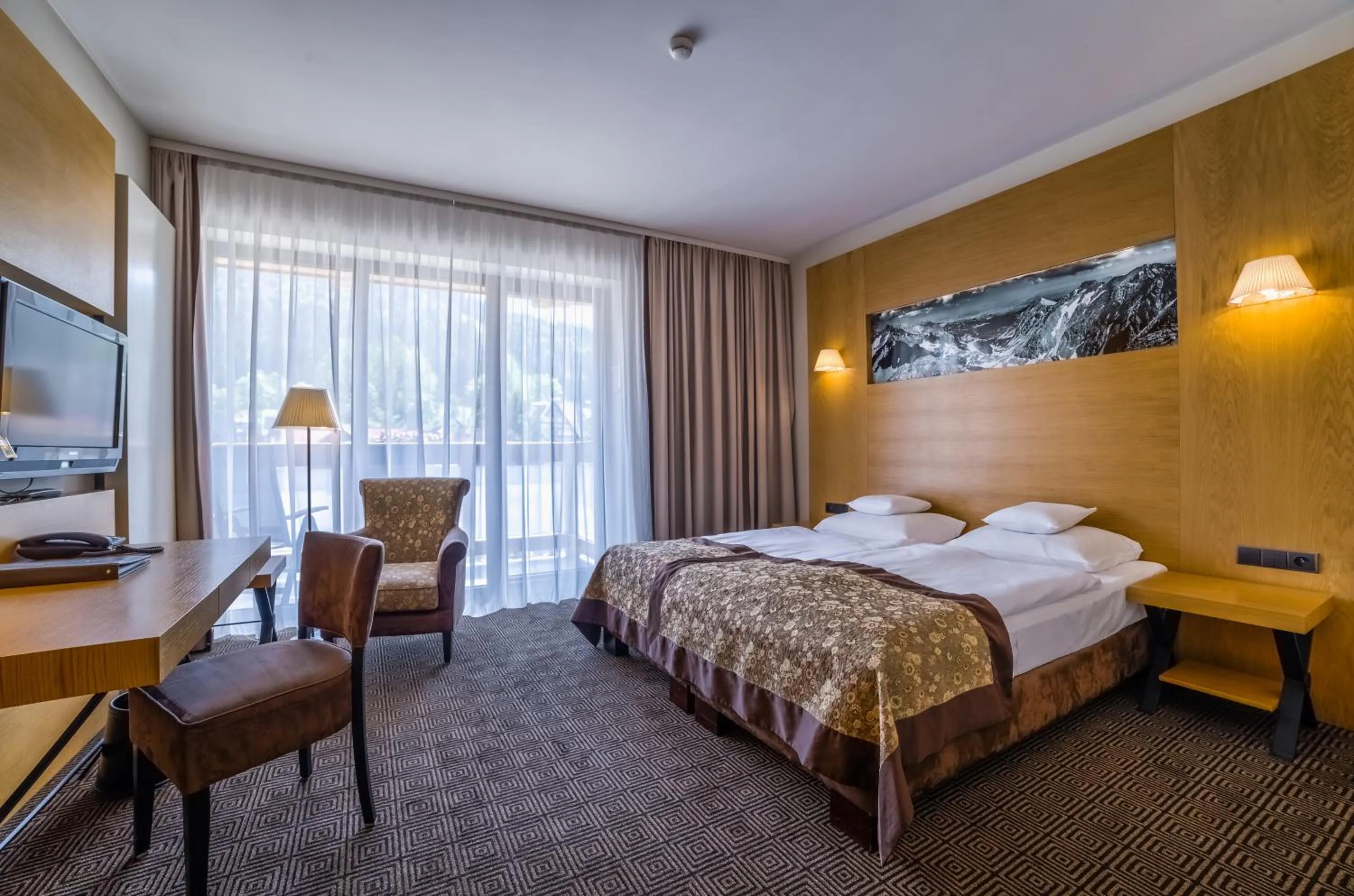 Bed in Grand Nosalowy Dwór