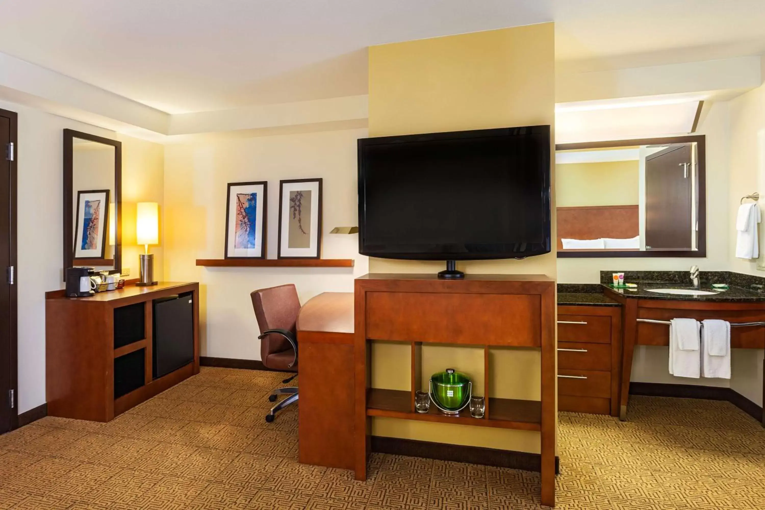 Photo of the whole room, TV/Entertainment Center in Hyatt Place San Diego-Vista/Carlsbad