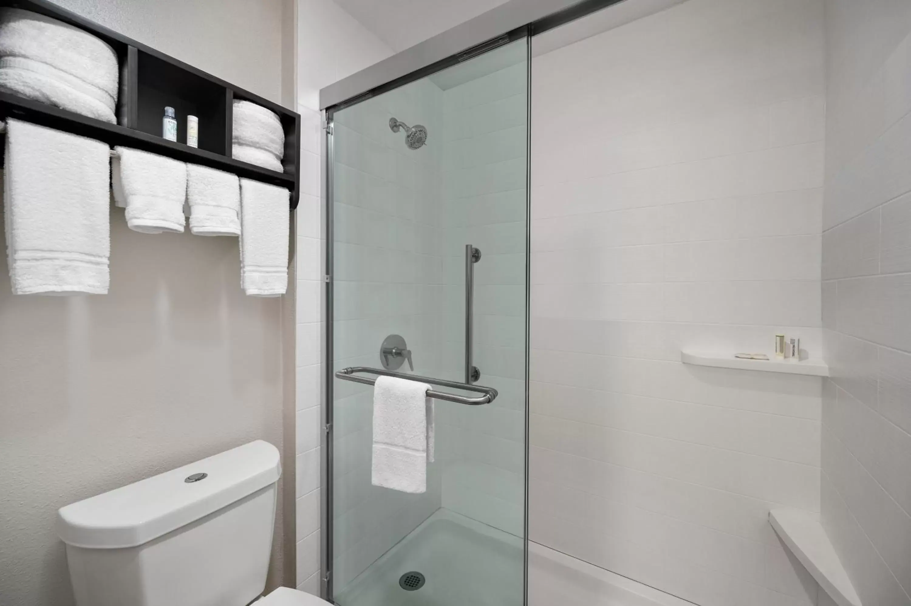 Bathroom in La Quinta Inn by Wyndham Columbus Dublin