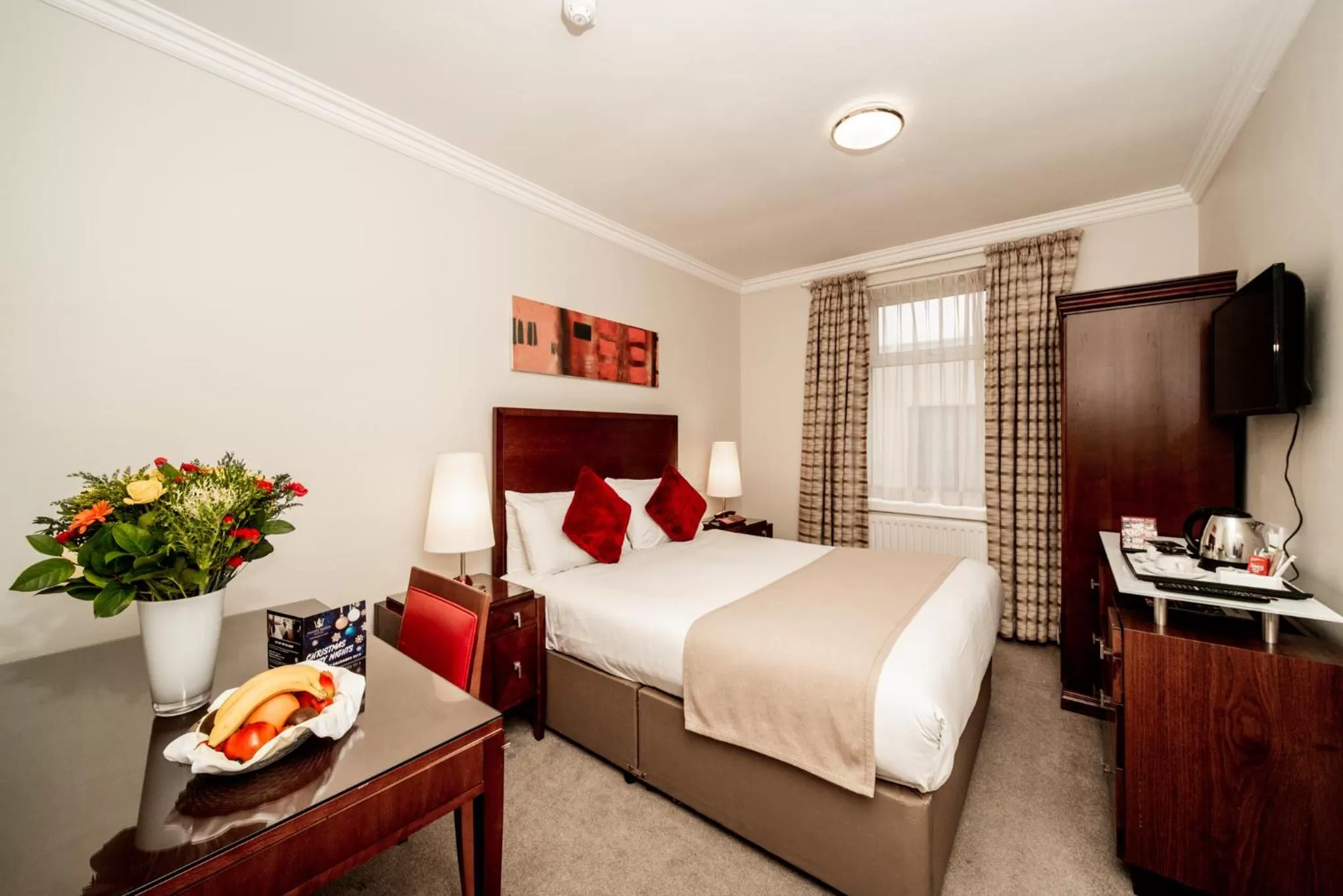 Bed in White Sands Hotel