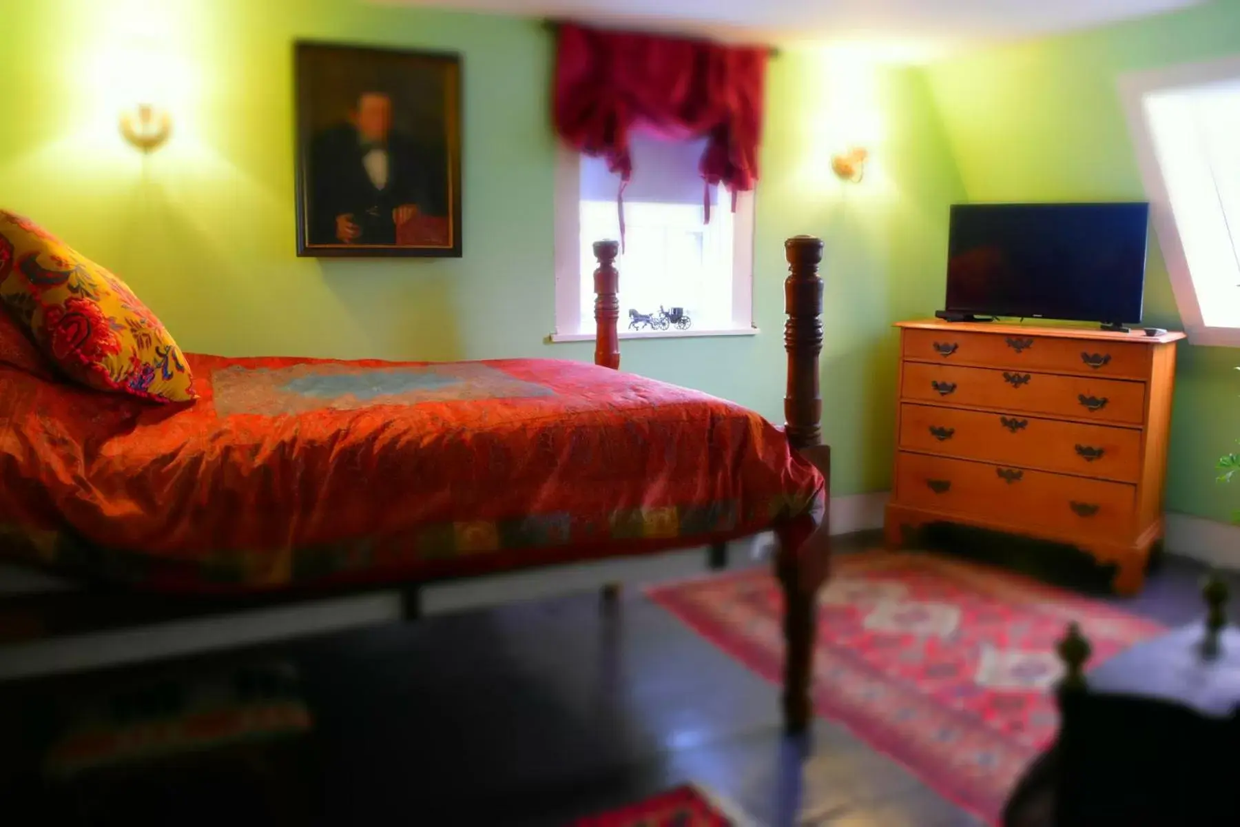 Bed in Daniels House Inn