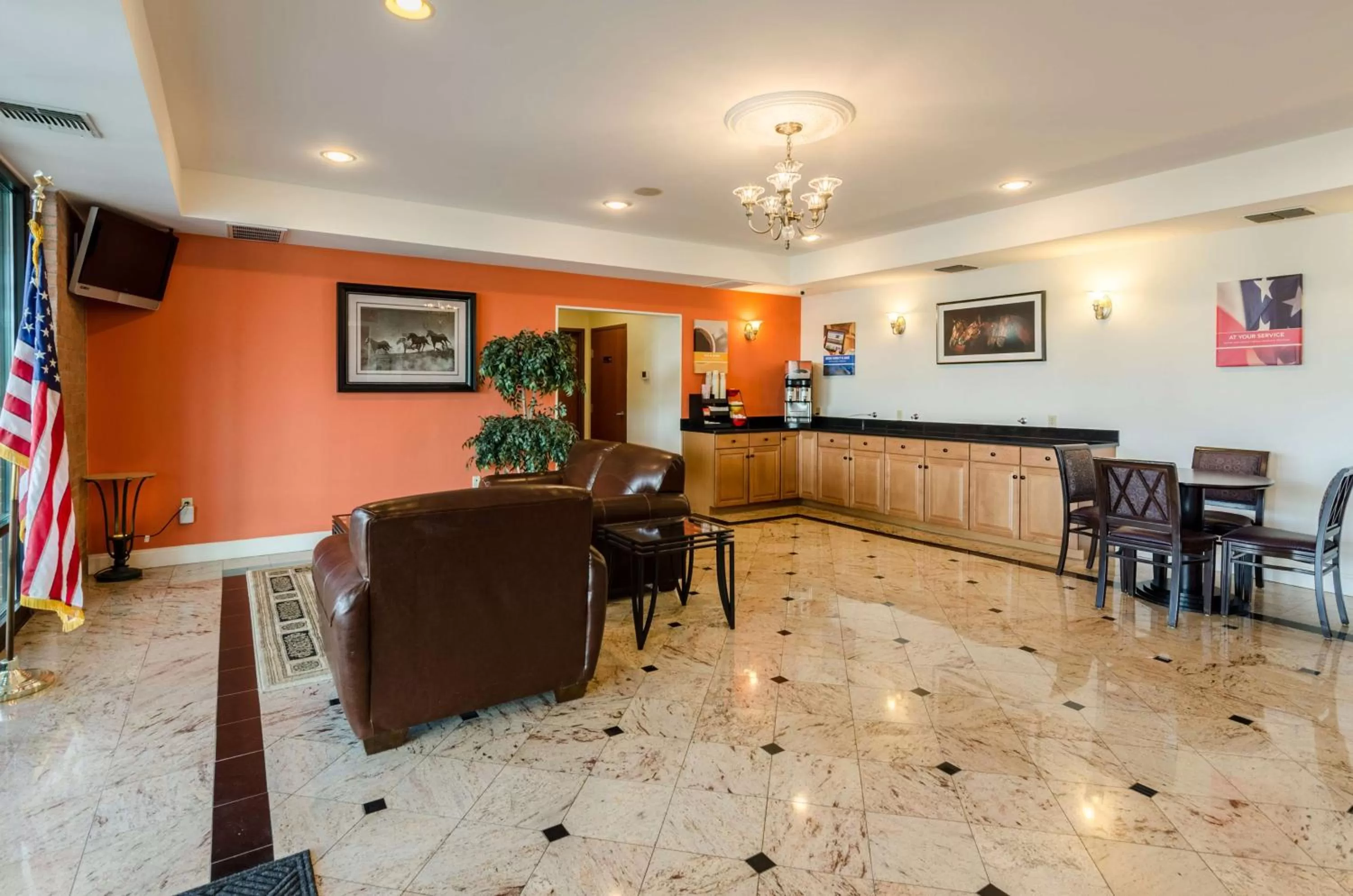 Lobby or reception in Motel 6-Lexington, VA