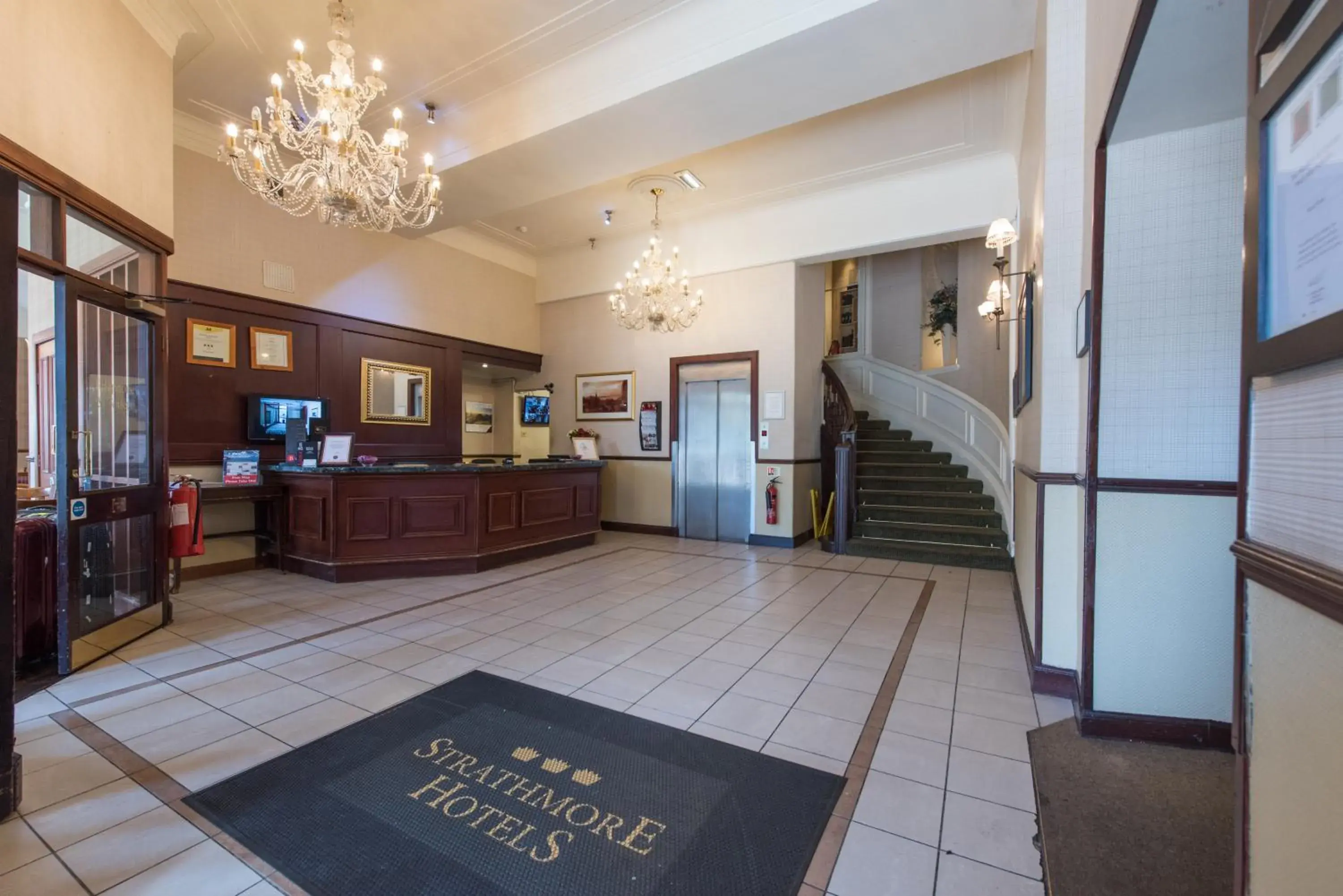 Lobby or reception in The Royal Hotel Lobby or reception in The Royal Hotel