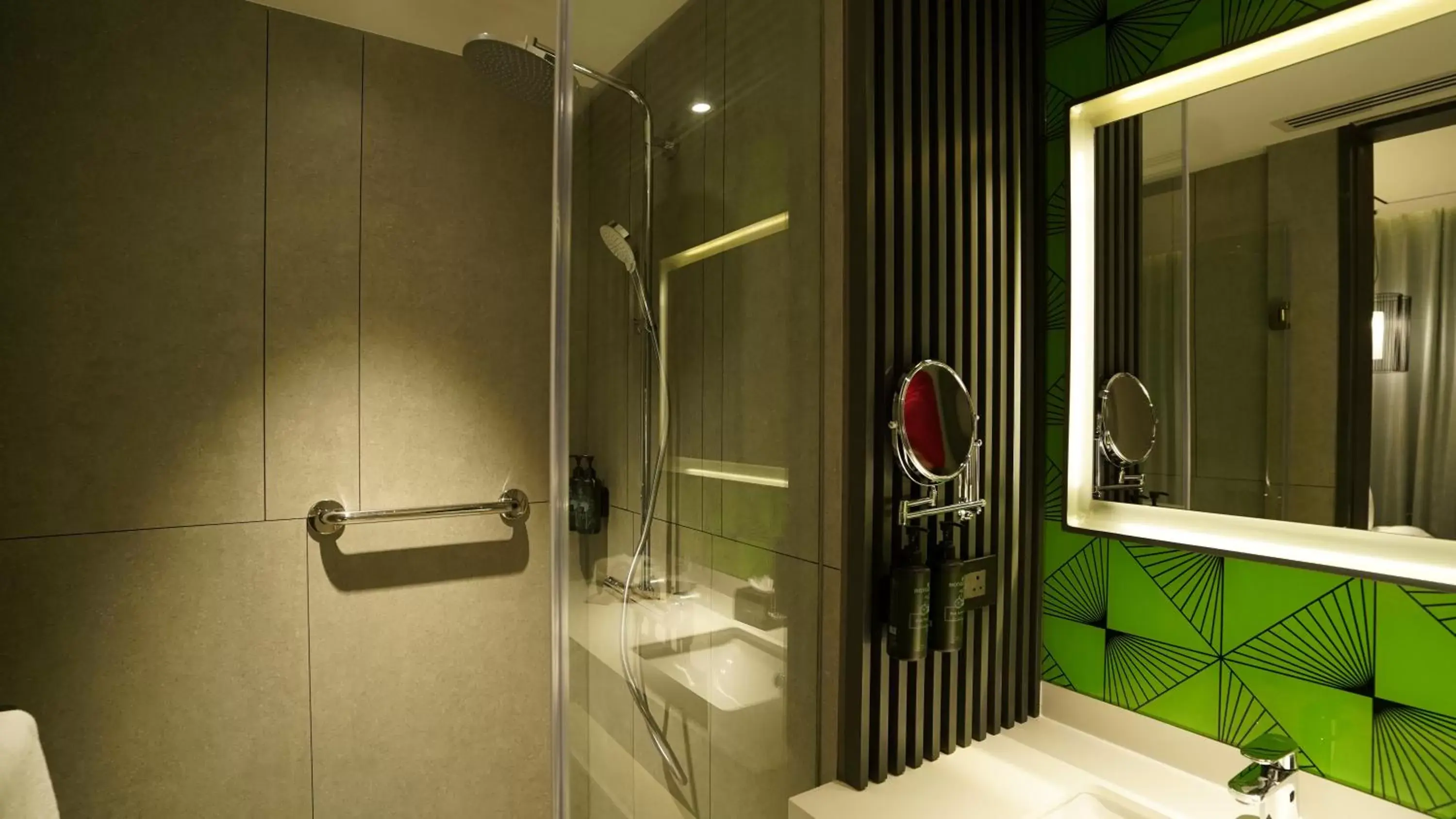 Bathroom in Ramada Encore by Wyndham Bareilly Civil Lines