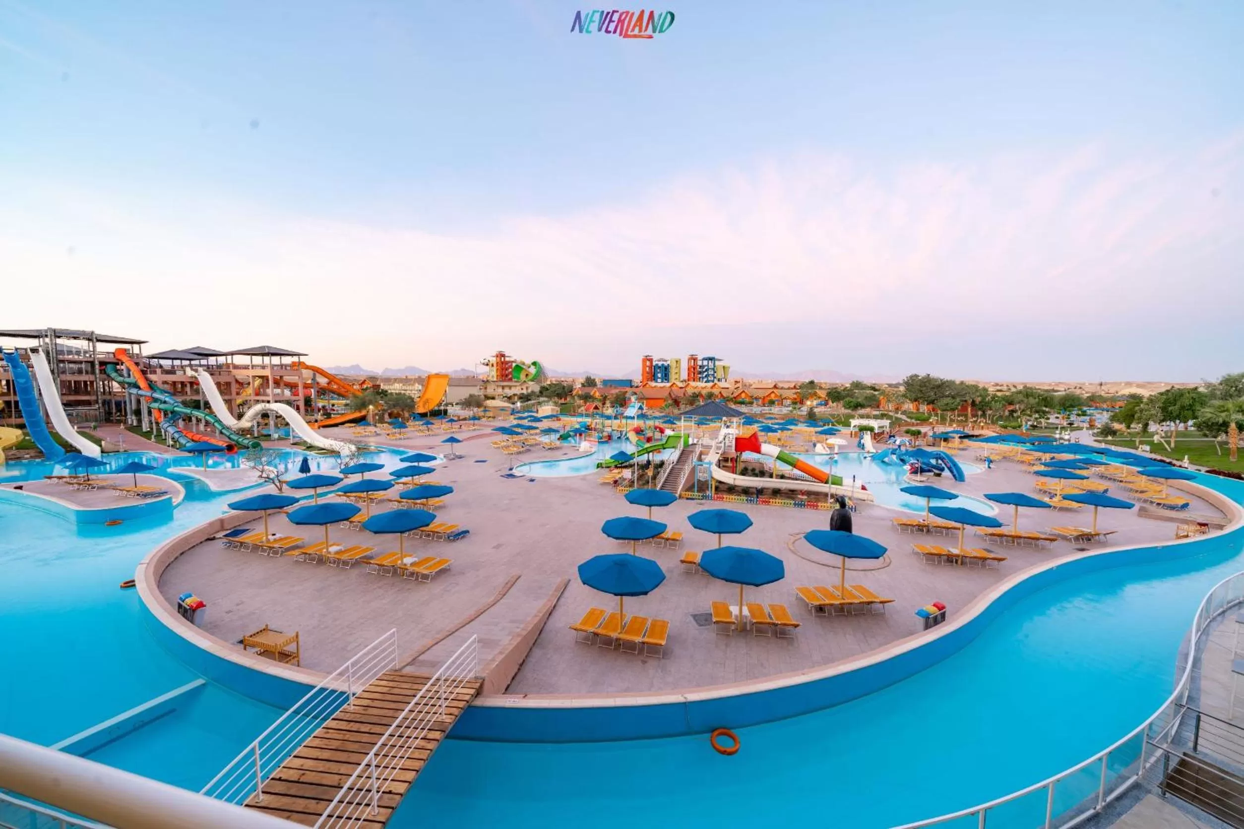Aqua park in Neverland City Hurghada - Pickalbatros
