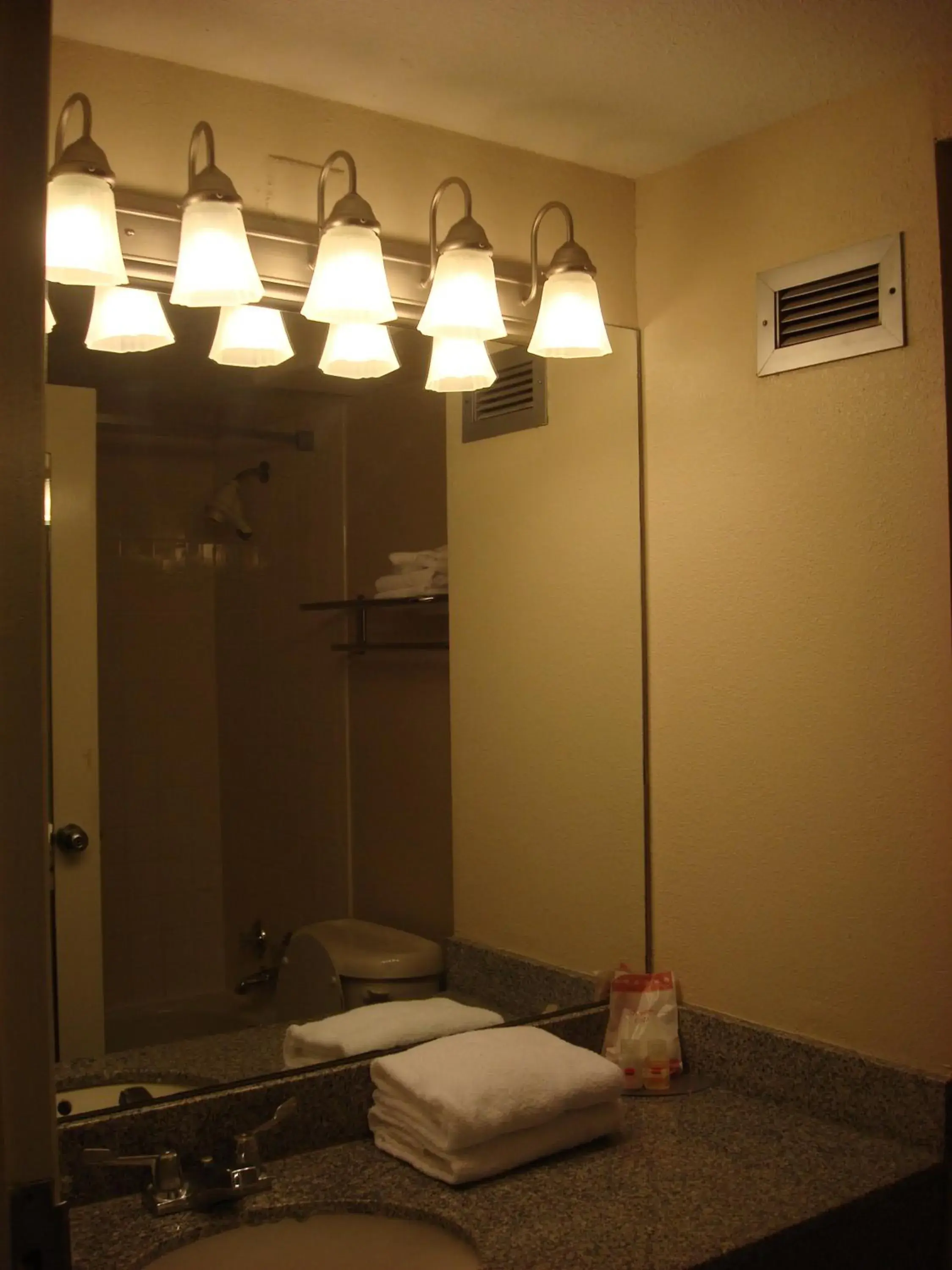 Bathroom, Bed in Romana Hotel - Houston Southwest