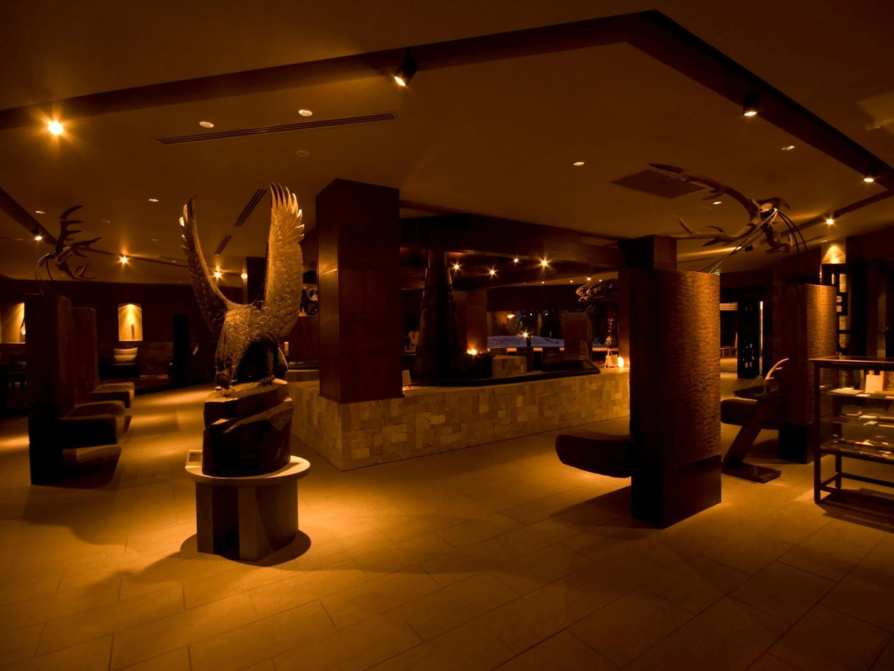 Lounge or bar in Hokuten no Oka Abashiriko Tsuruga Resort