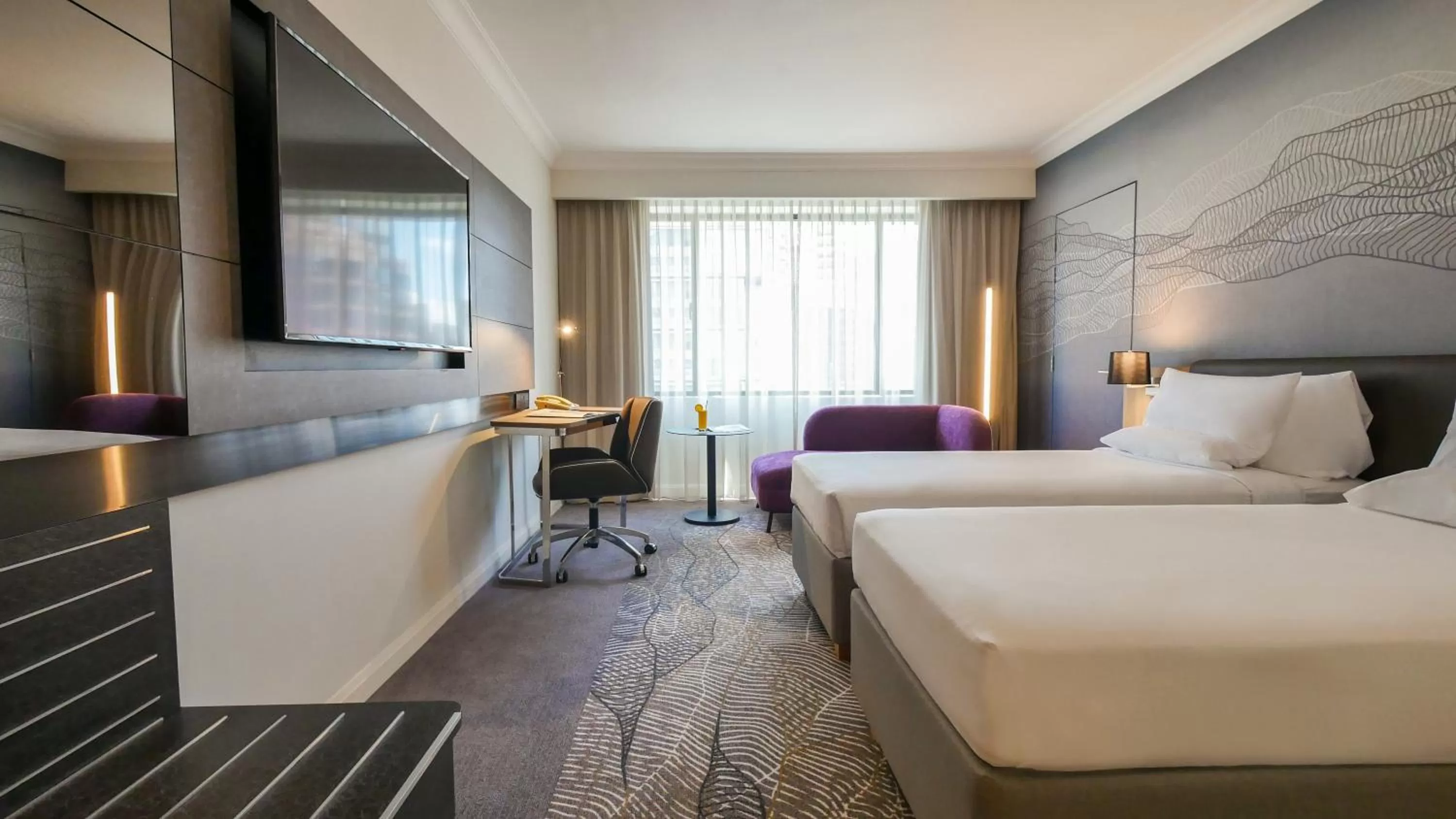 Photo of the whole room, Bed in Novotel Kuala Lumpur City Centre