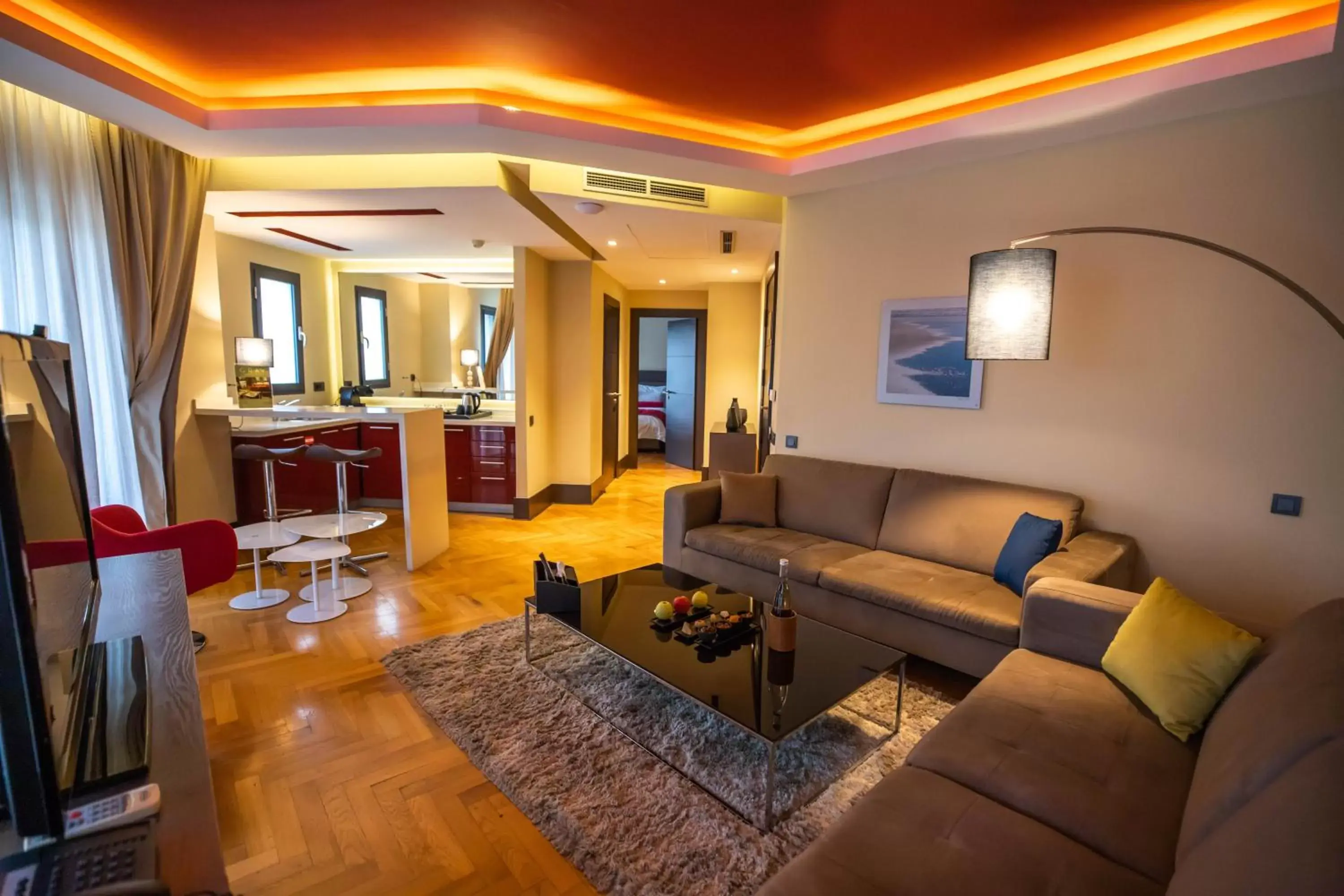 Kitchen or kitchenette, Seating Area in Gray Boutique Hotel Casablanca