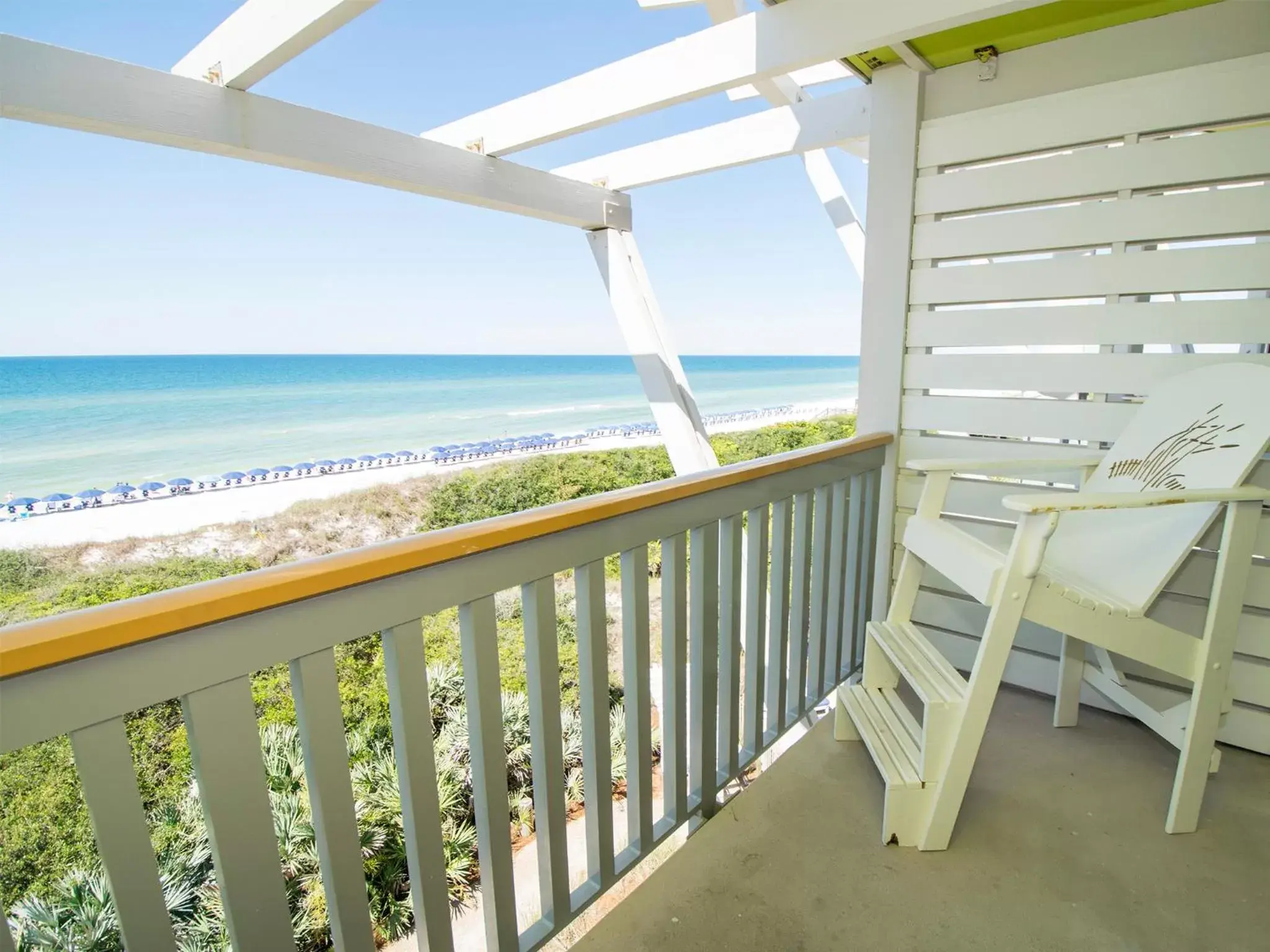 Balcony/Terrace in WaterColor Inn & Resort