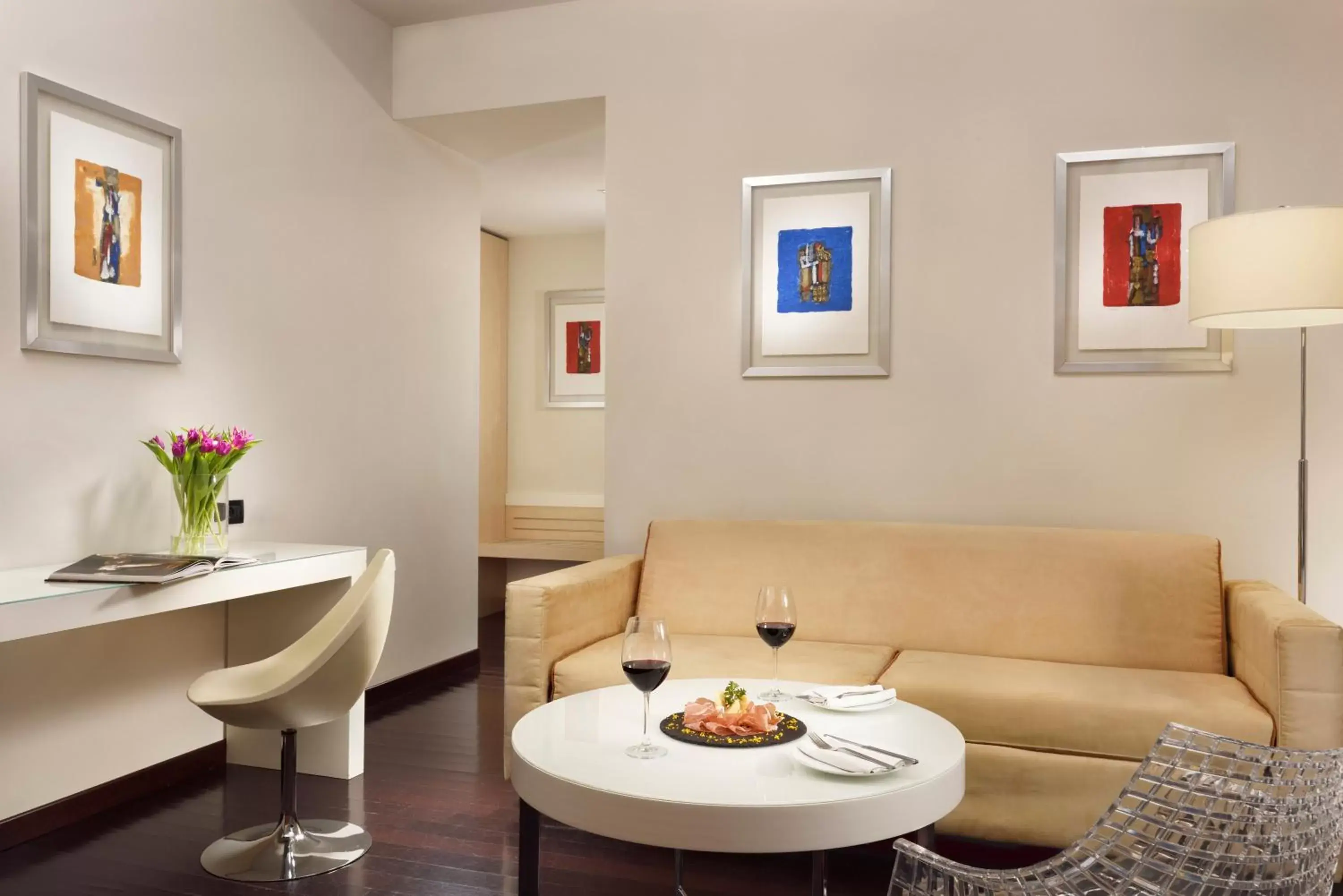 Living room in Hotel La Favorita Living room in Hotel La Favorita