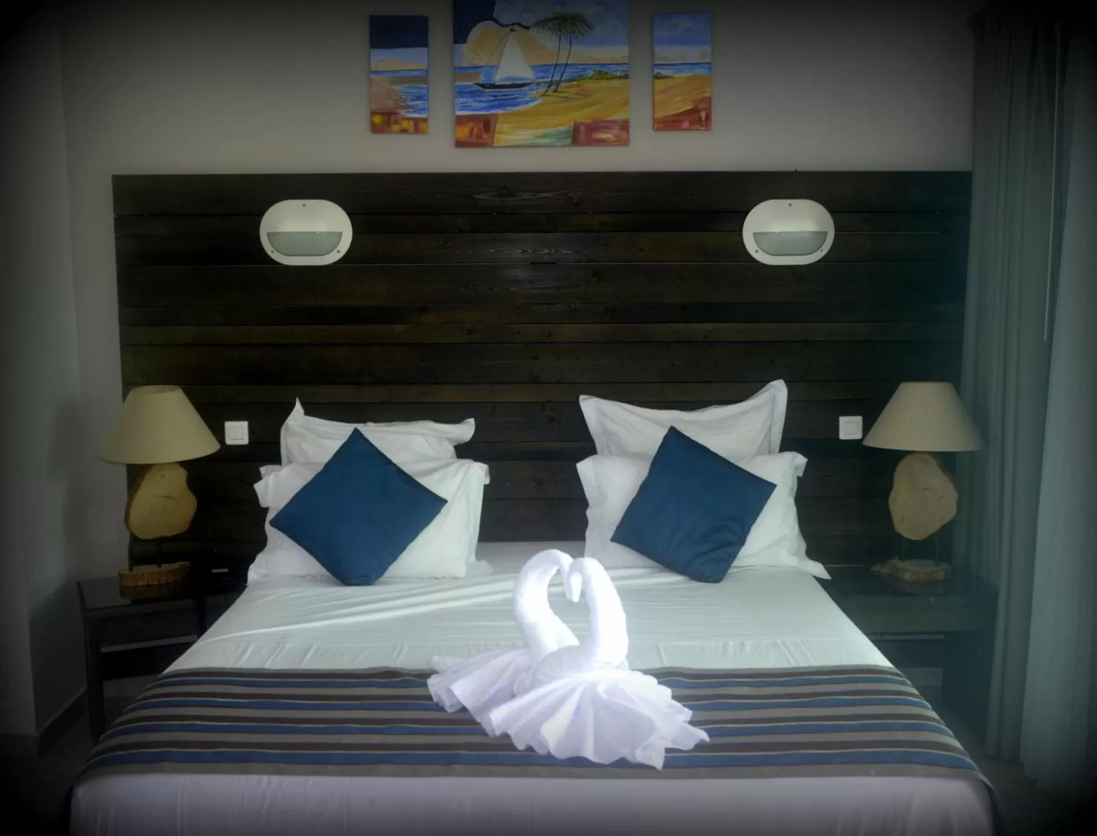 Bed in Hôtel Bois Joli