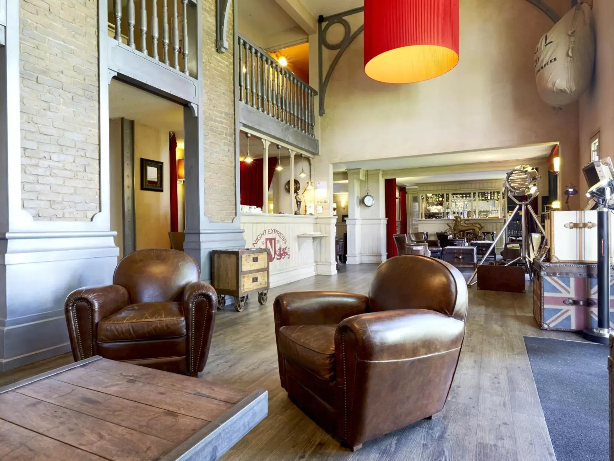 Lounge or bar, Lobby/Reception in Kyriad Cholet