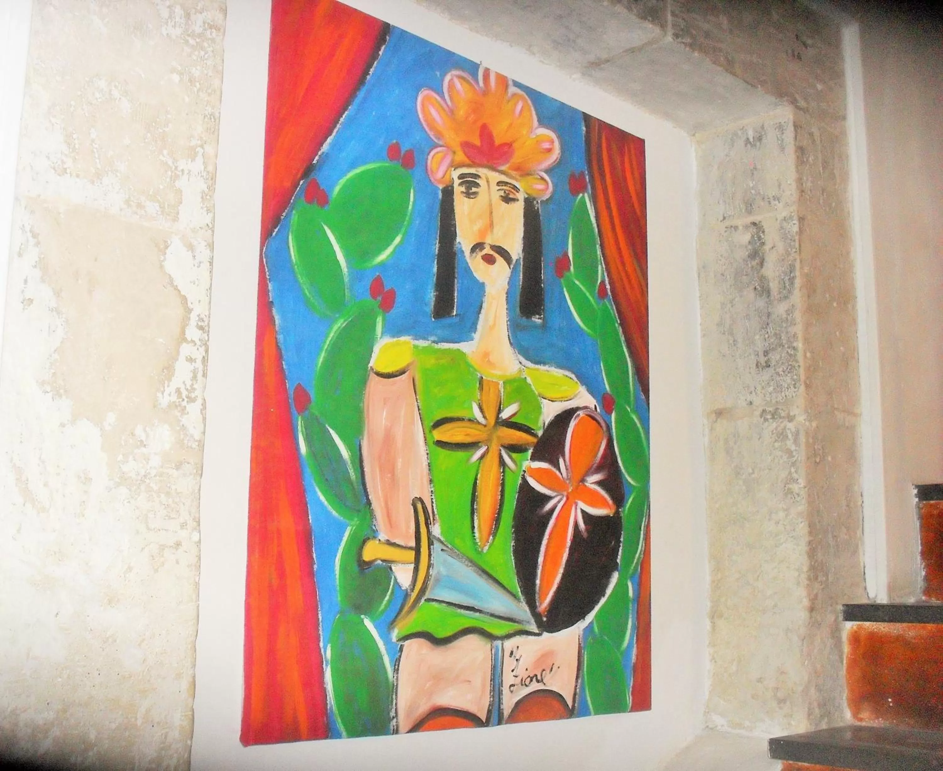 Decorative detail in Aretusa Vacanze B&B