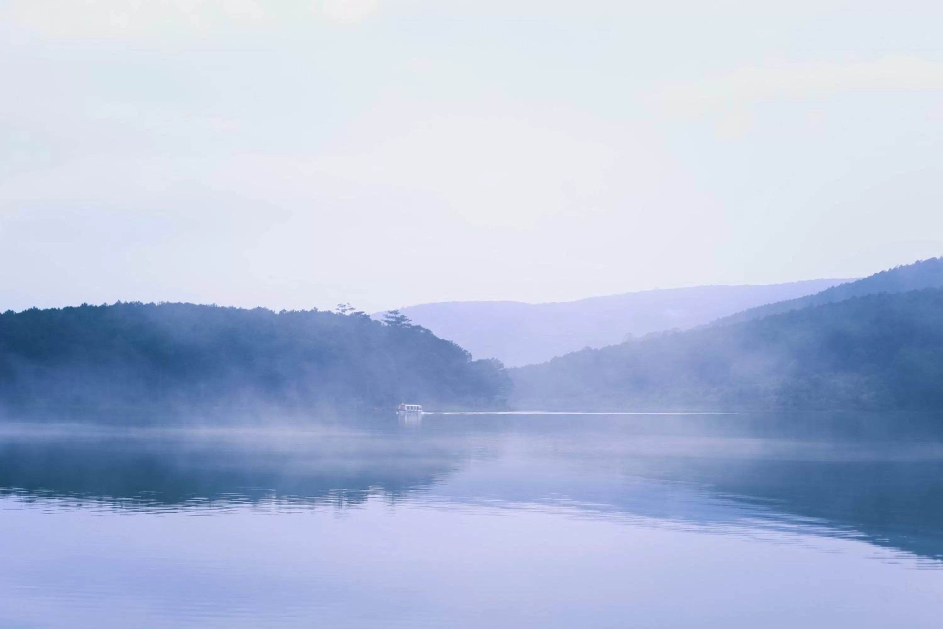 Lake view in The Lake House Dalat