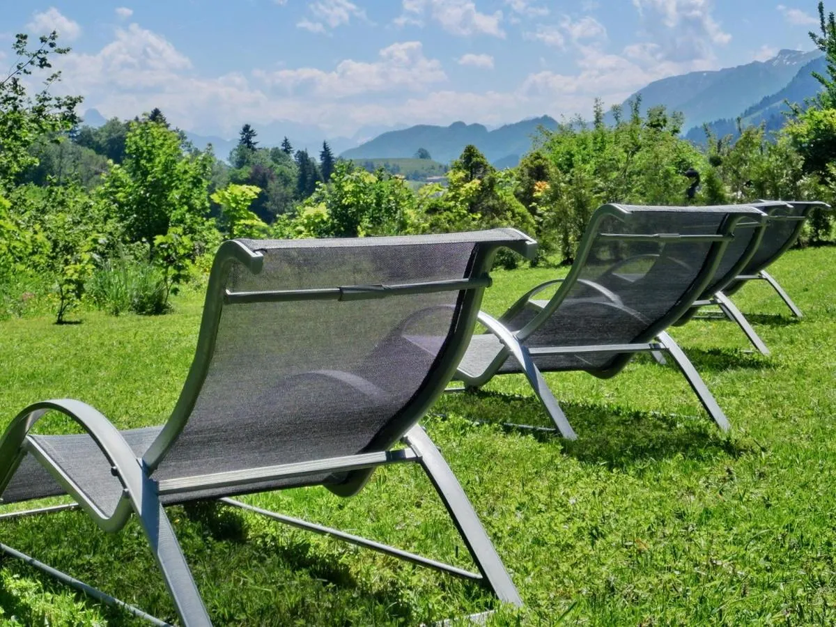 Garden in Akzenthaus Alpenrose Nesselwang