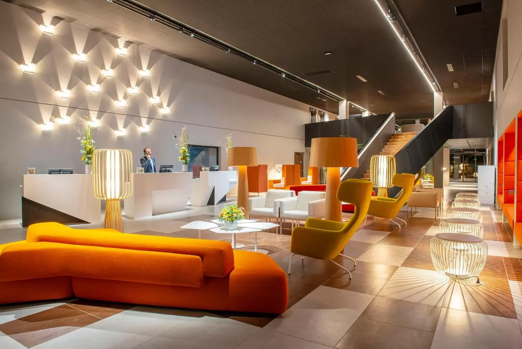 Lobby or reception in Radisson Blu Hotel Bordeaux Lobby or reception in Radisson Blu Hotel Bordeaux