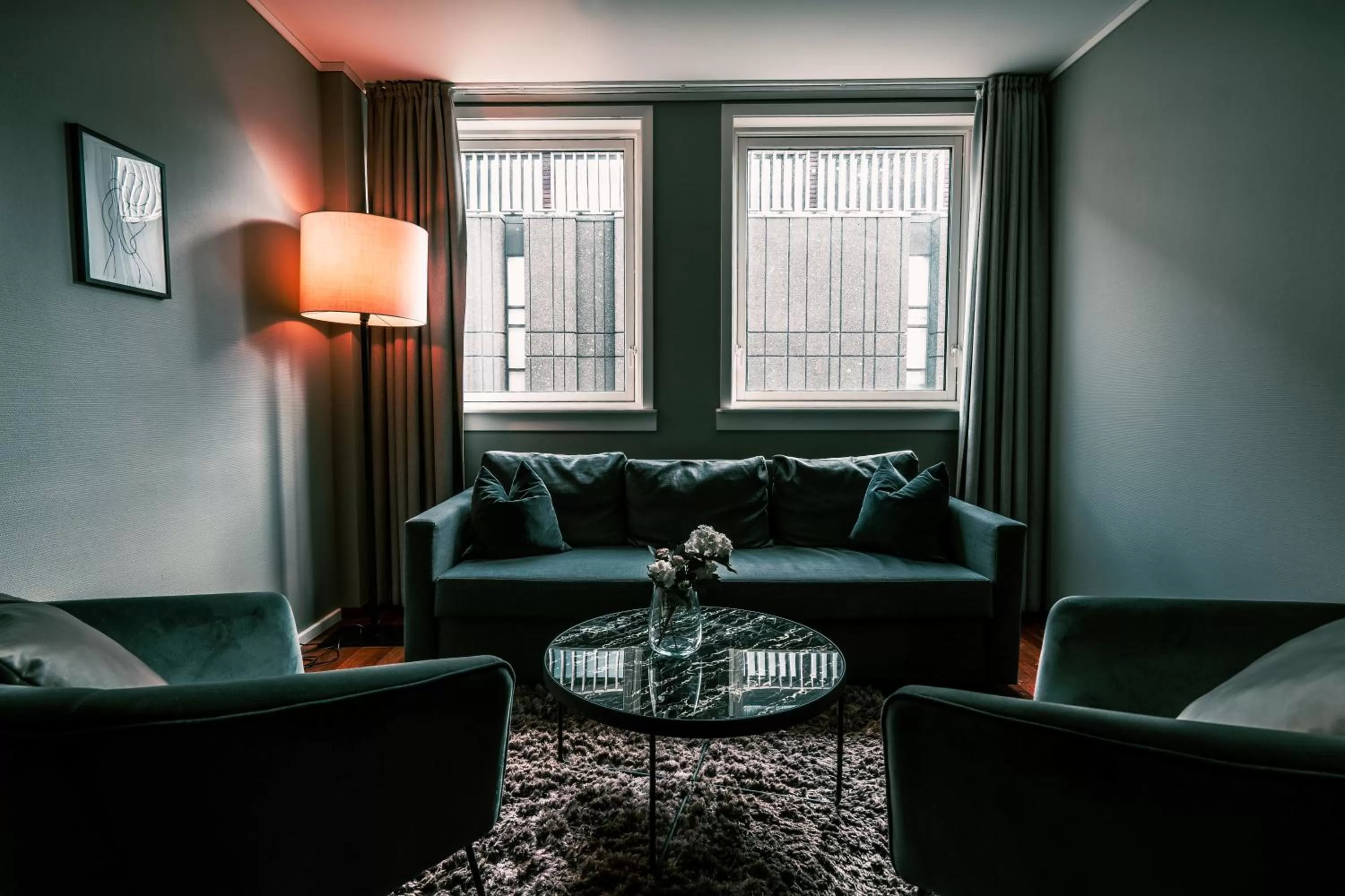 Bed in First Hotel Millennium