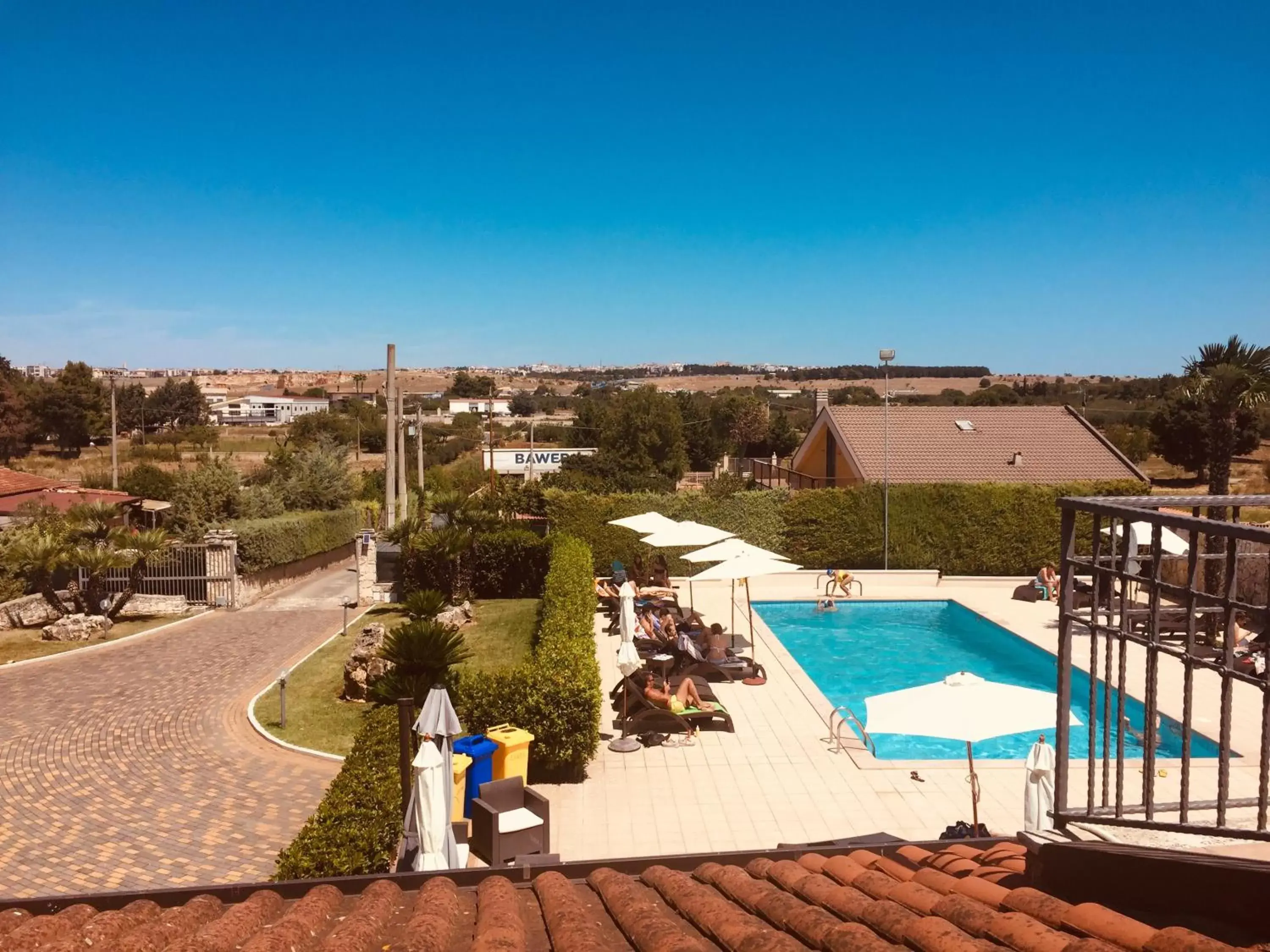 Pool View in Villa Genny