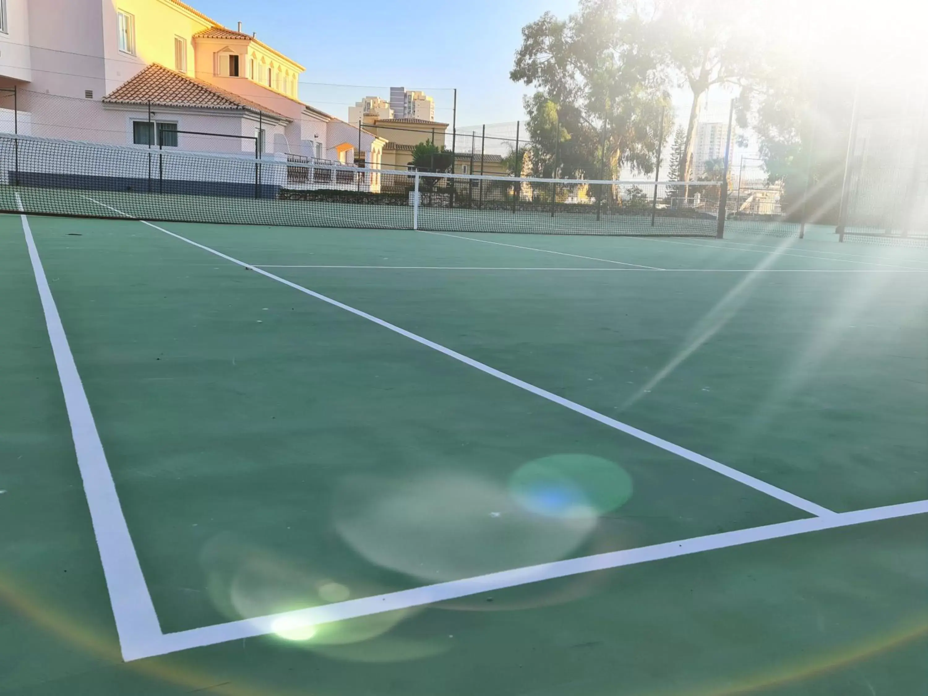 Tennis court in Clube Vilarosa