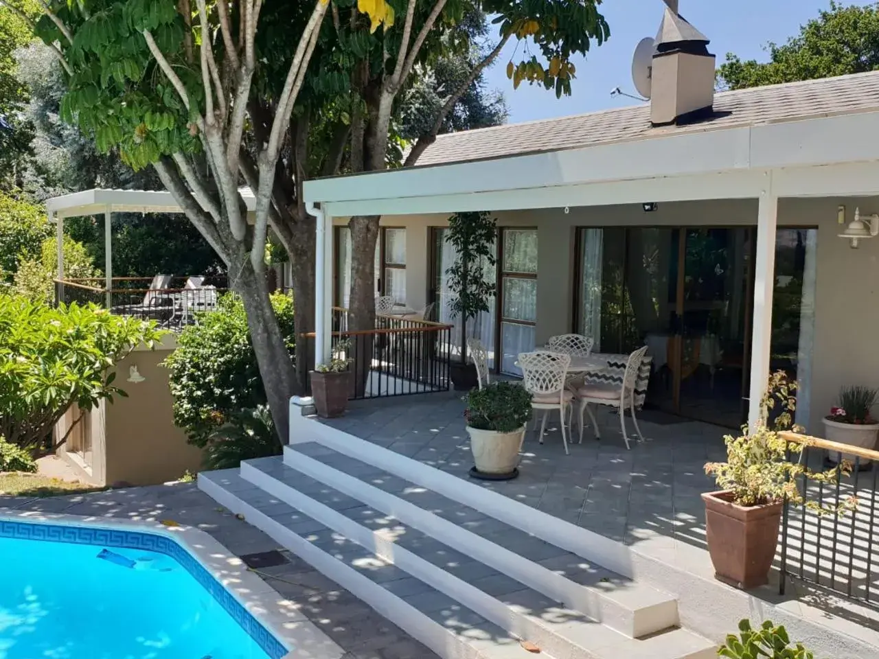 Property building in De Wingerd Wijnland Lodge Property building in De Wingerd Wijnland Lodge