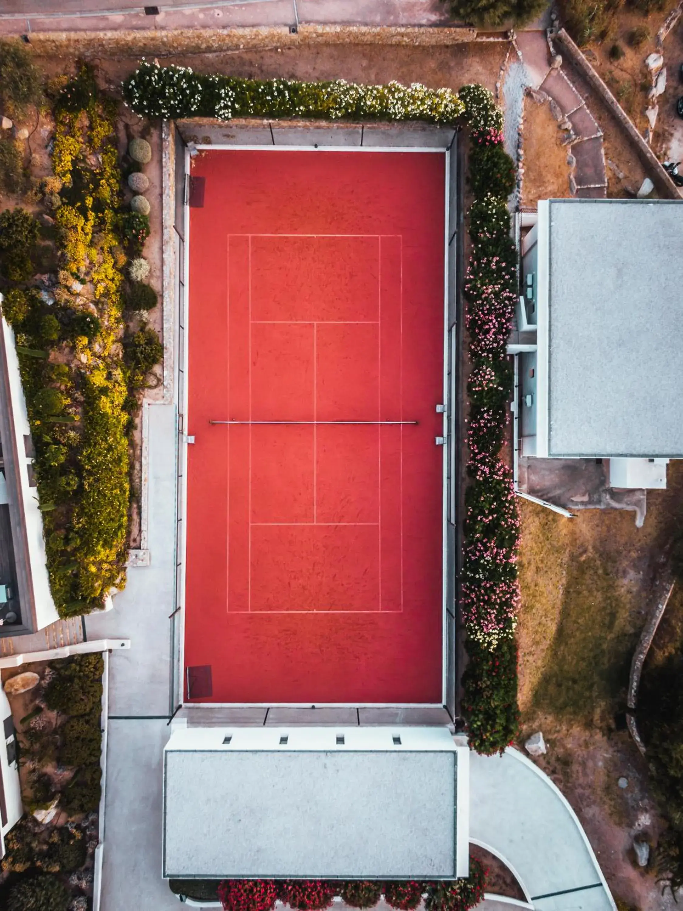 Bird's eye view in La Villa Calvi