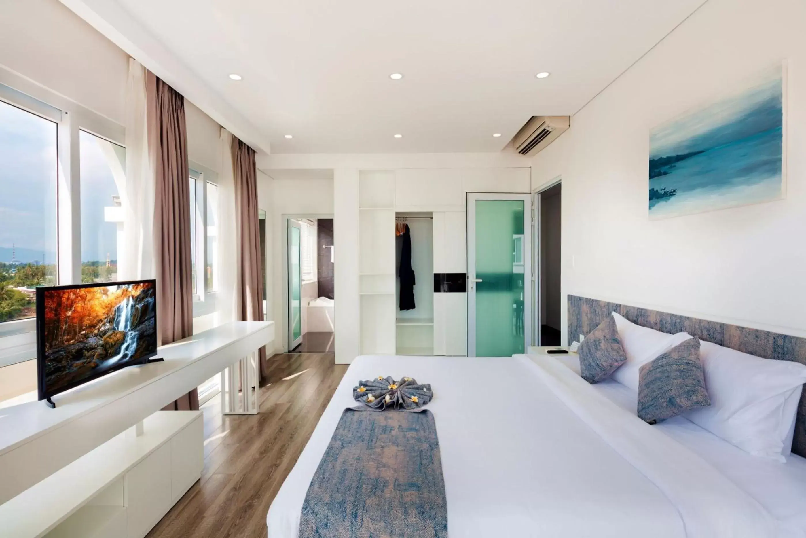 Bedroom in Champa Island Nha Trang - Resort Hotel & Spa