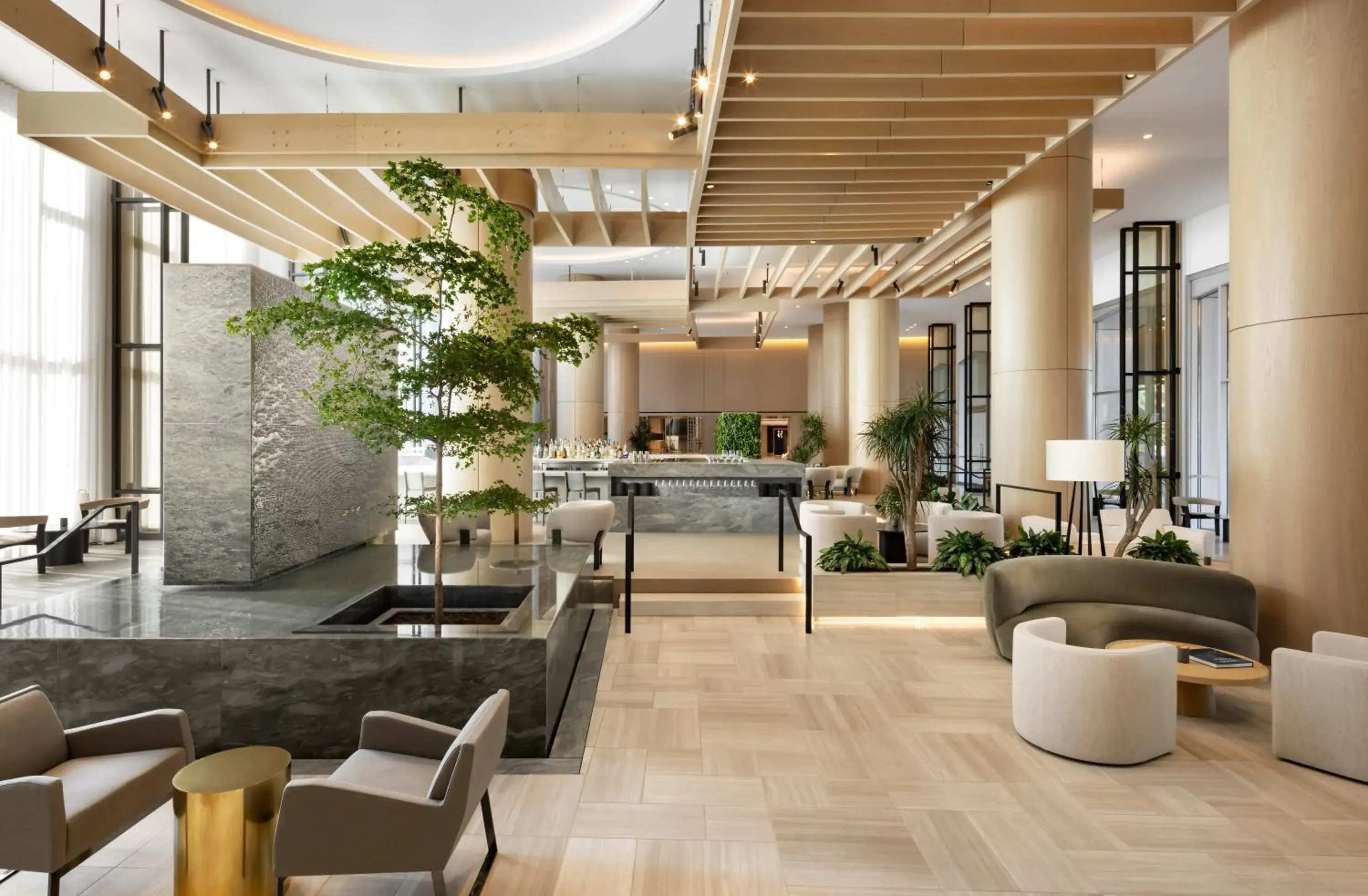 Lobby or reception, Lounge/Bar in Fairmont Century Plaza Los Angeles