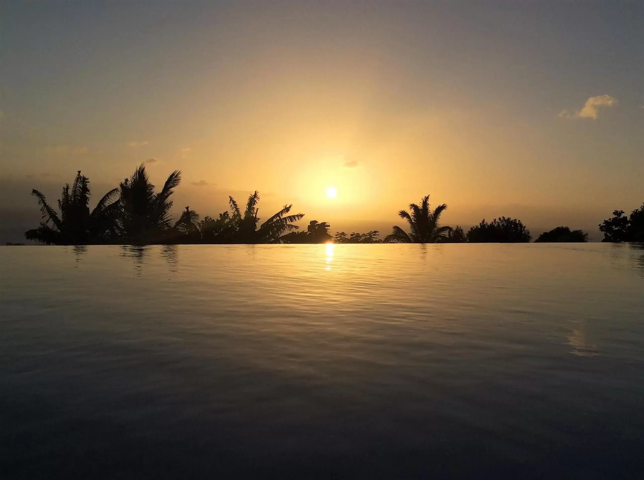 Pool view in Tet Rouge Resort