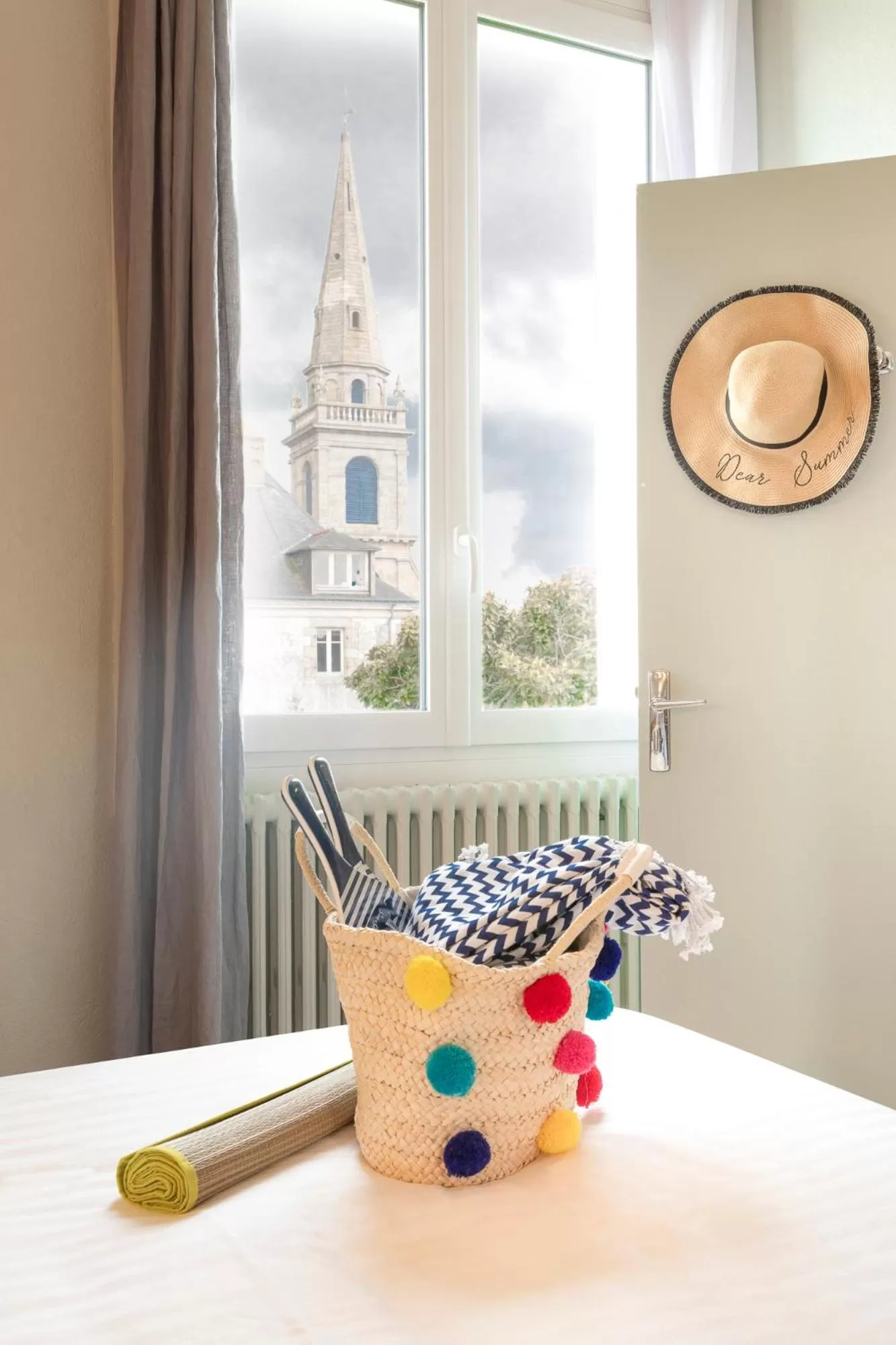 City view in Hotel Restaurant Spa De La Citadelle Lorient