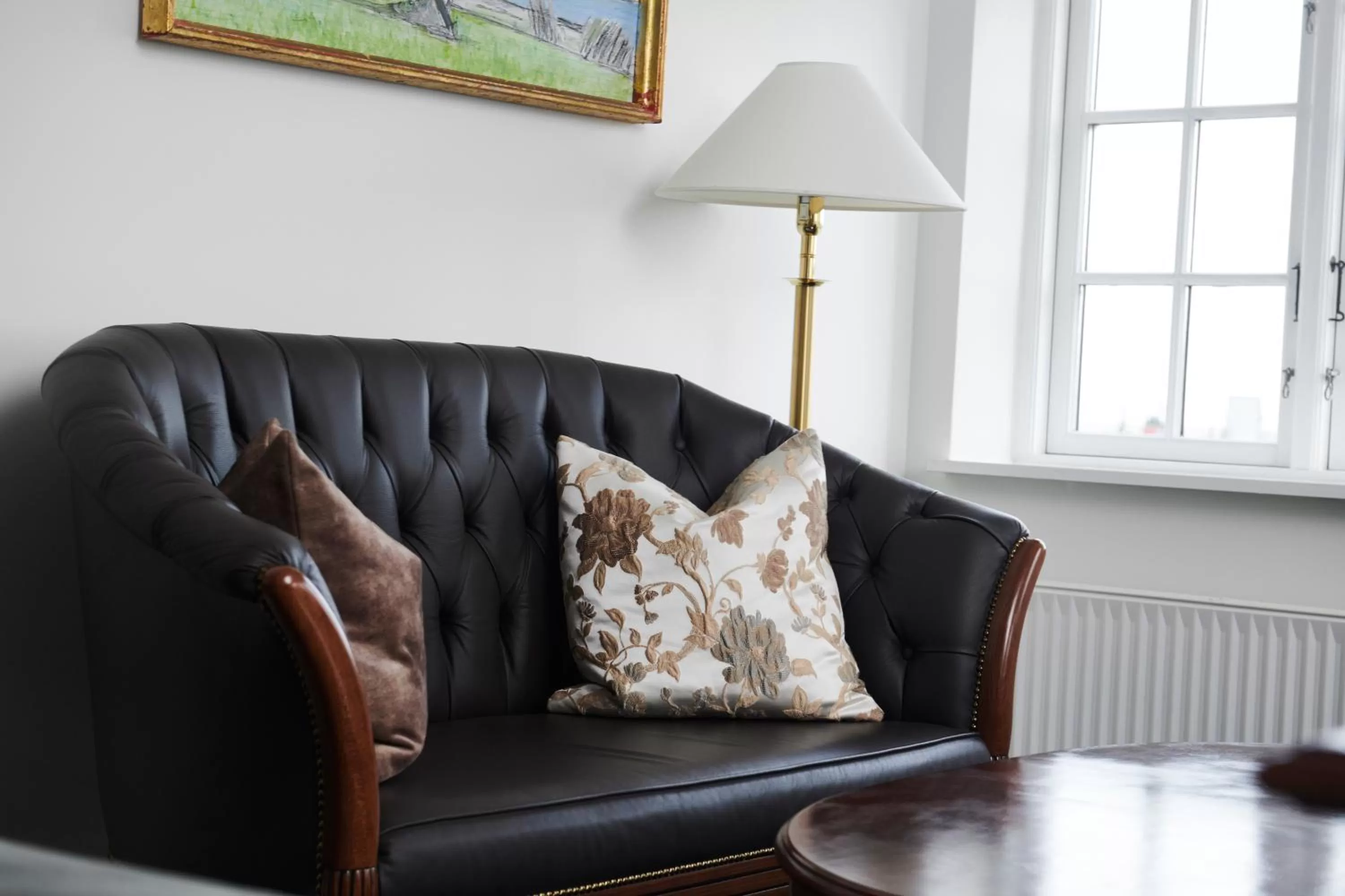 Seating area in Tornøes Hotel